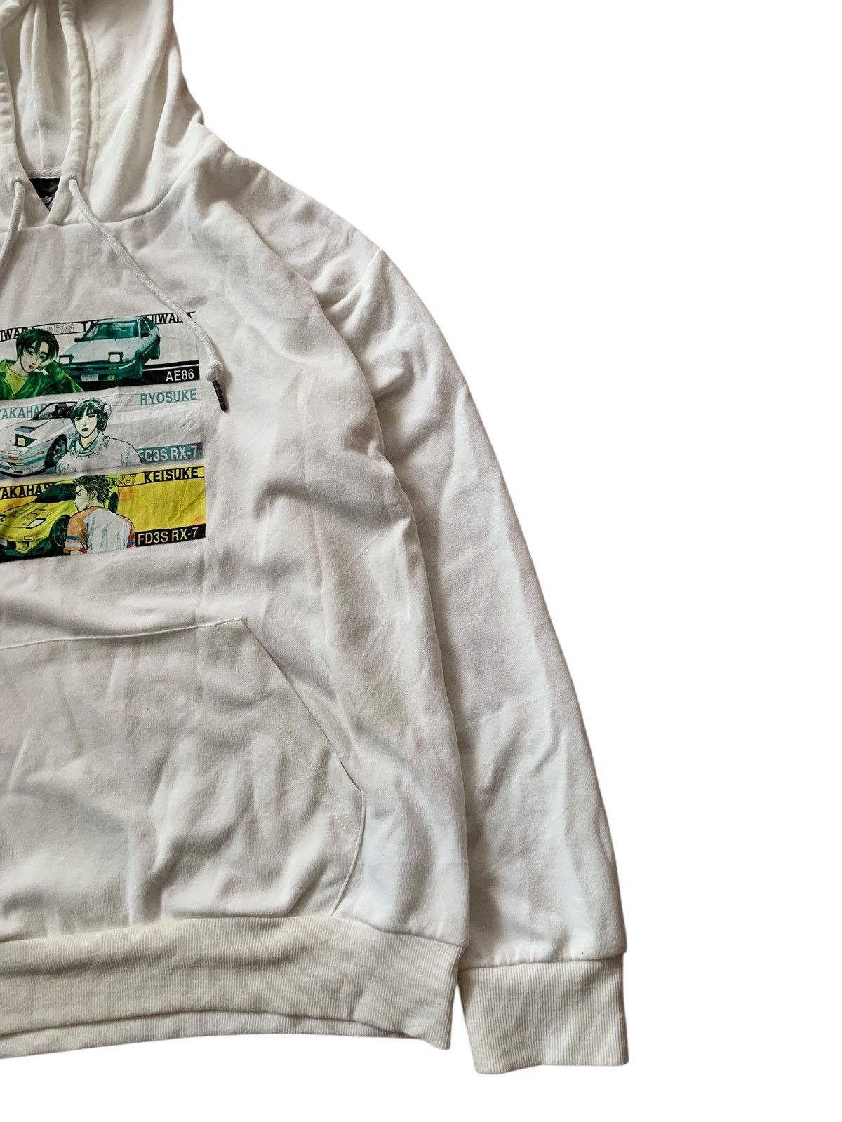 Anime 🔥INITIAL D KONDASHA PULLOVER HOODIE Size US L / EU 52-54 / 3 - 3 Thumbnail