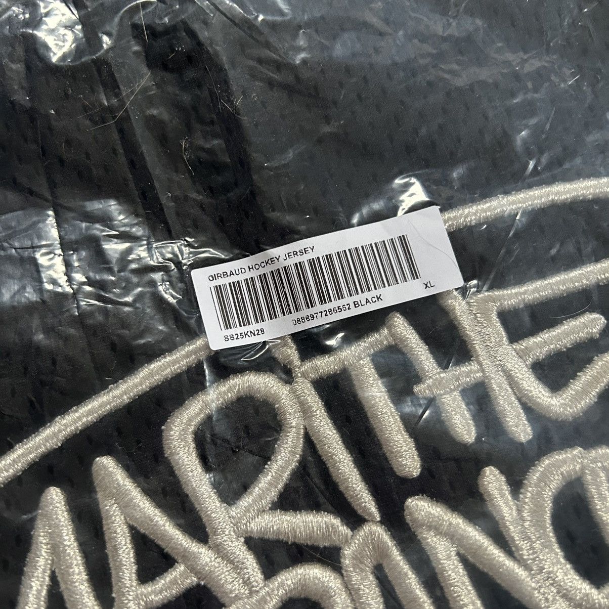 Supreme MARiTHÉ + FRANÇOiS GiRBAUD POLYMESH iCE HOCKEY JERSEY BLACK Size US XL / EU 56 / 4 - 9 Thumbnail