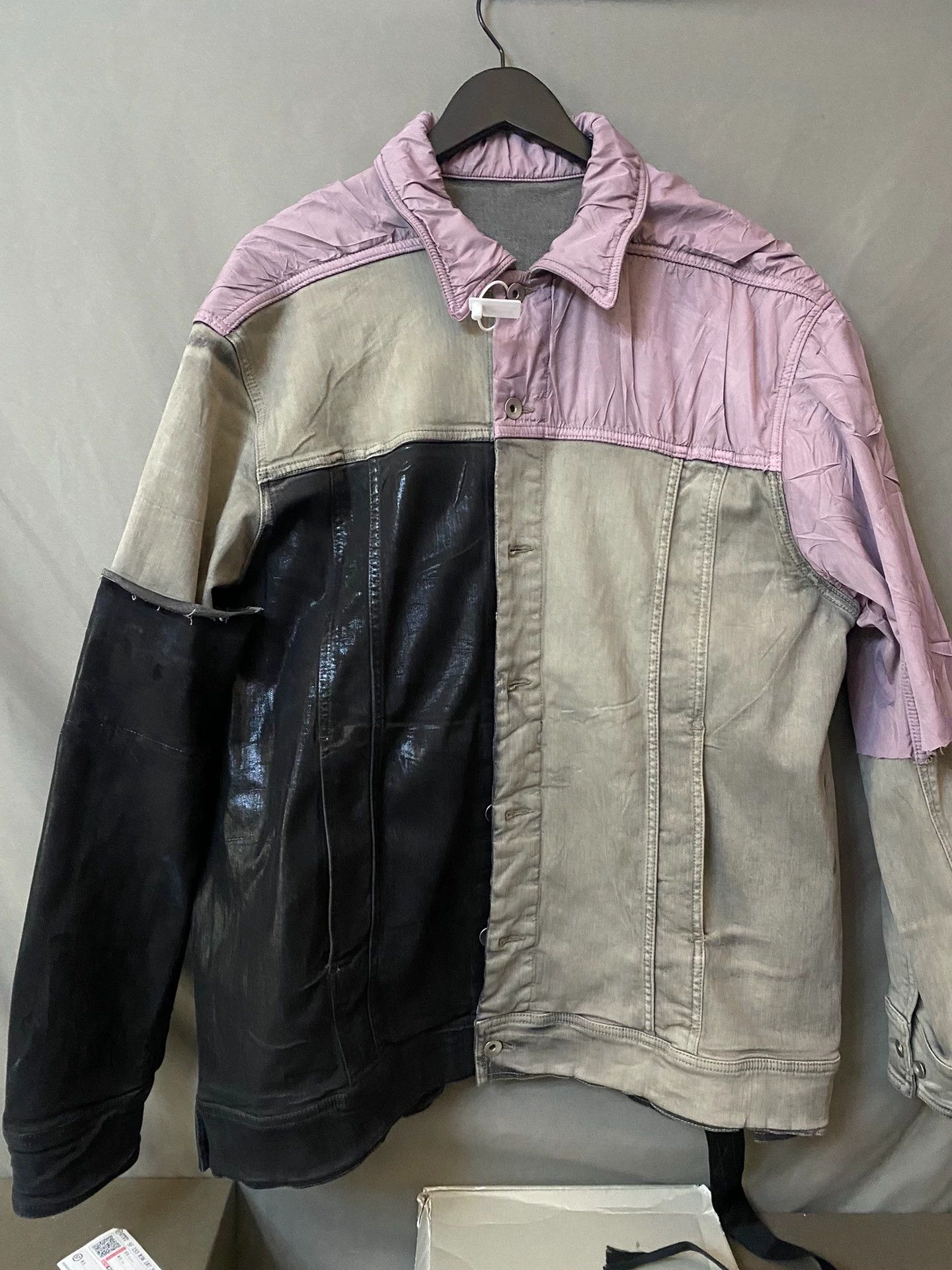 Rick Owens Single-Breasted Long-Sleeve Shirt Jacket