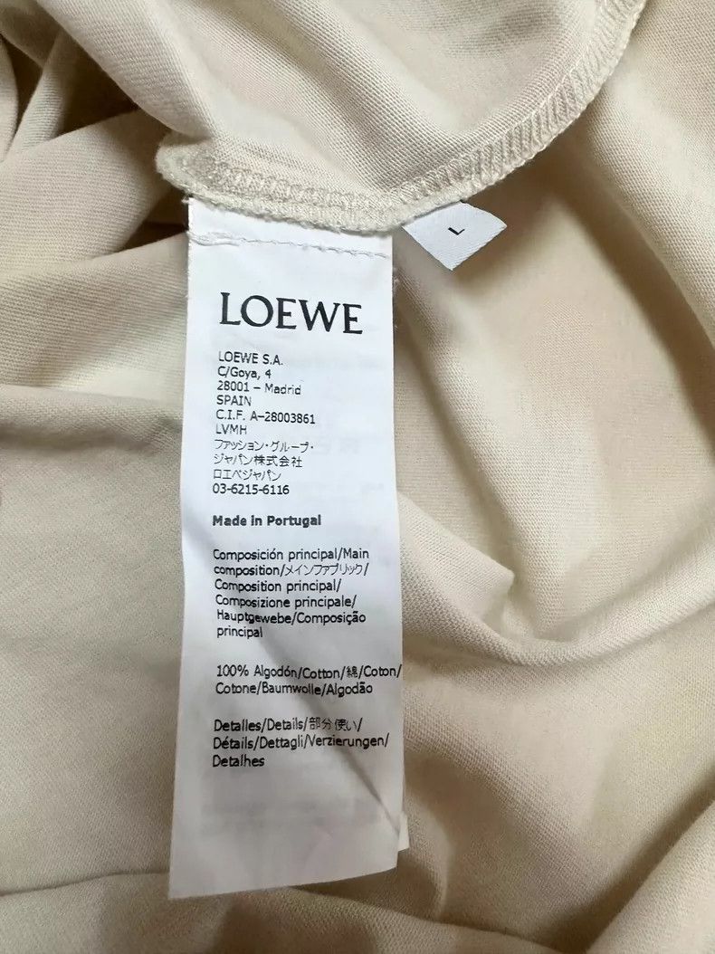 Loewe LOEWE Original short sleeve T-shirt Size L / US 10 / IT 46 - 6 Thumbnail