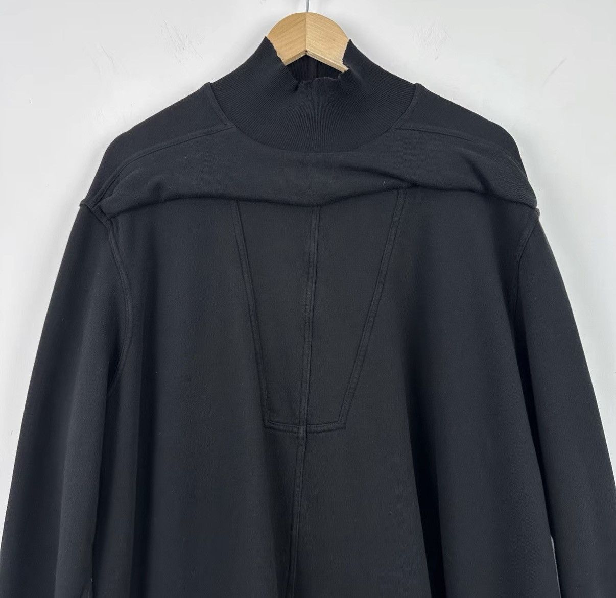 Rick Owens Rick Owens Main Line Thick Fleece Turtleneck Sweatshirt J42 Size US L / EU 52-54 / 3 - 4 Thumbnail