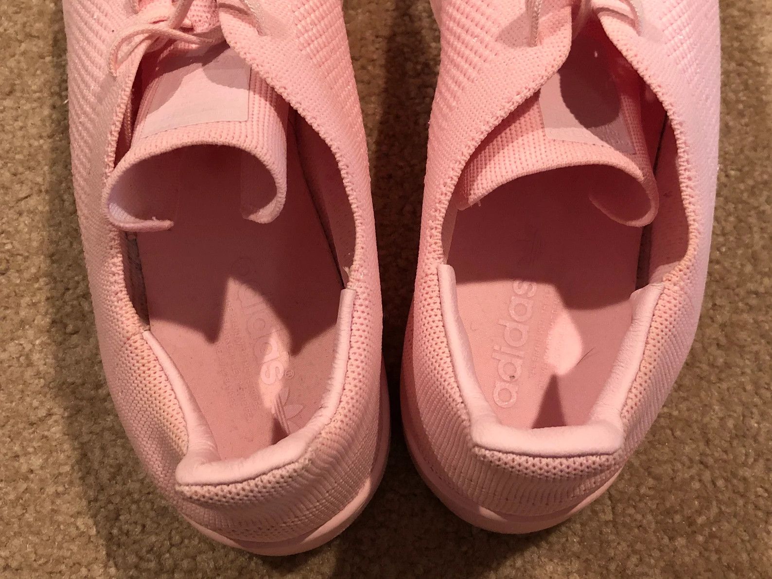 Adidas 2016 Stan Smith Primeknit Monochrome Pack Pink Size US 12 / EU 45 - 4 Thumbnail