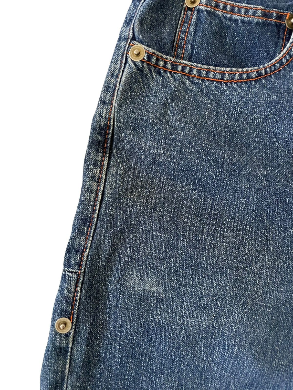 If Six Was Nine × Japanese Brand × Vintage Issey Miyake Merci beaucoup Jeans Size US 29 - 4 Thumbnail