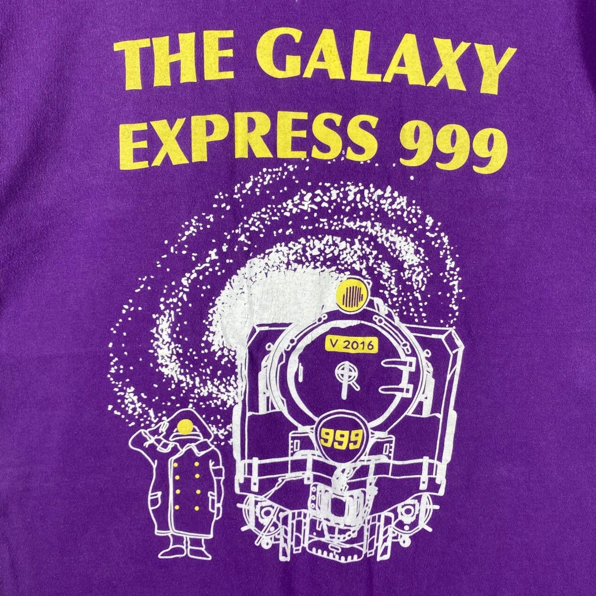 Anime THE GALAXY EXPRESS 999 Anime Manga Graphic Faded Tee Shirt Size US S / EU 44-46 / 1 - 2 Thumbnail