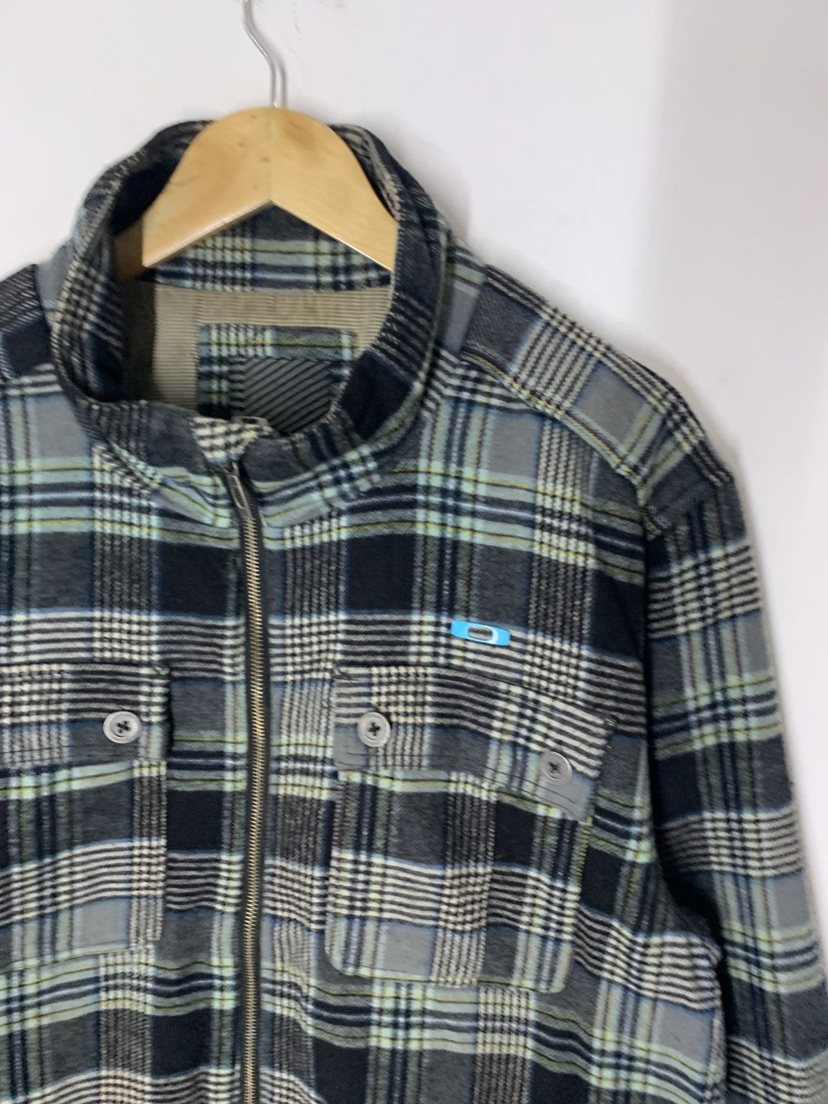 Oakley Vintage Oakley Plaid Heavy Jacket Size US XL / EU 56 / 4 - 5 Thumbnail