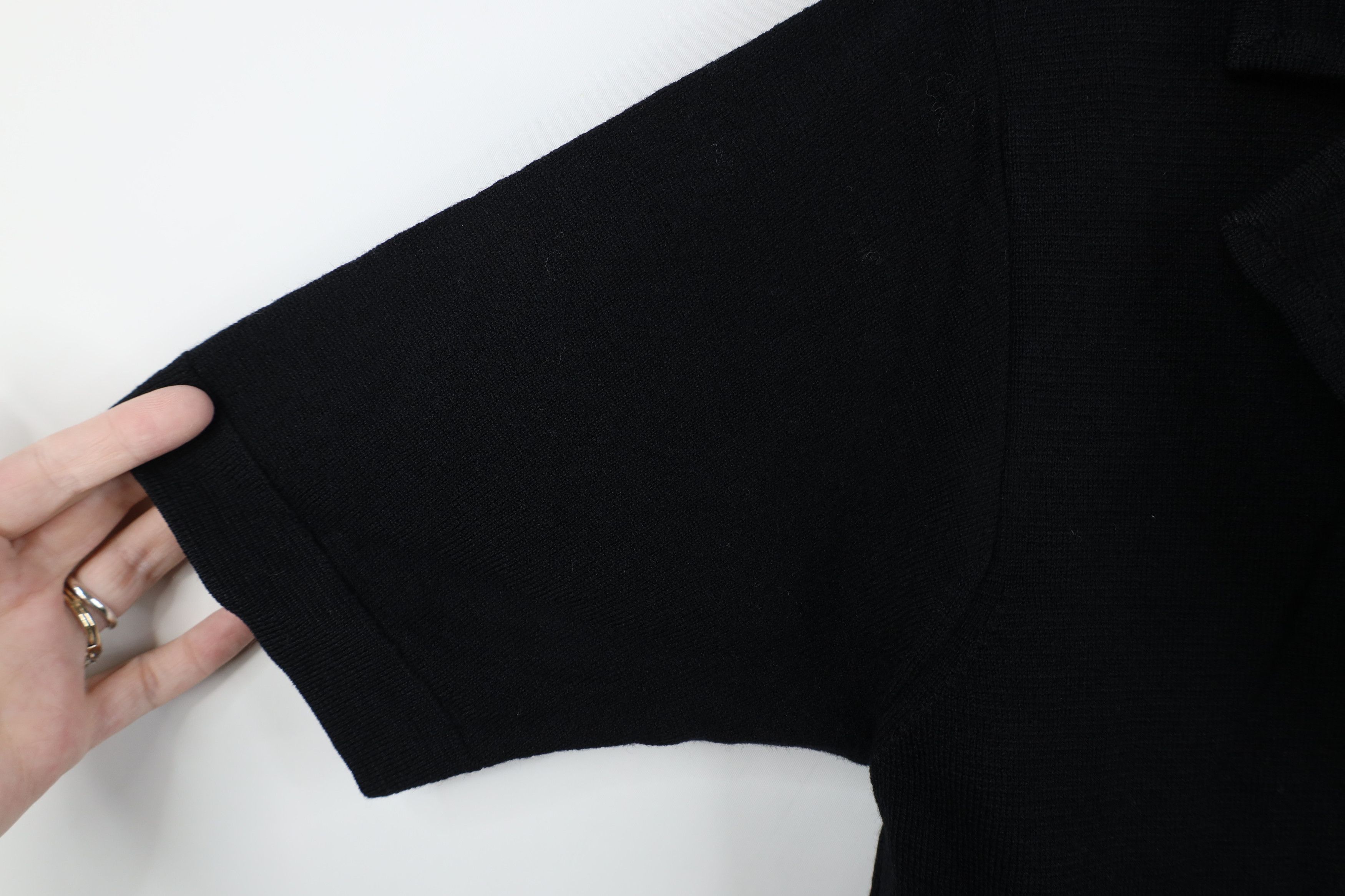 Vintage Vintage 50s 60s Rockabilly Tuxedo Style Knit Sweater USA Size US S / EU 44-46 / 1 - 8 Thumbnail