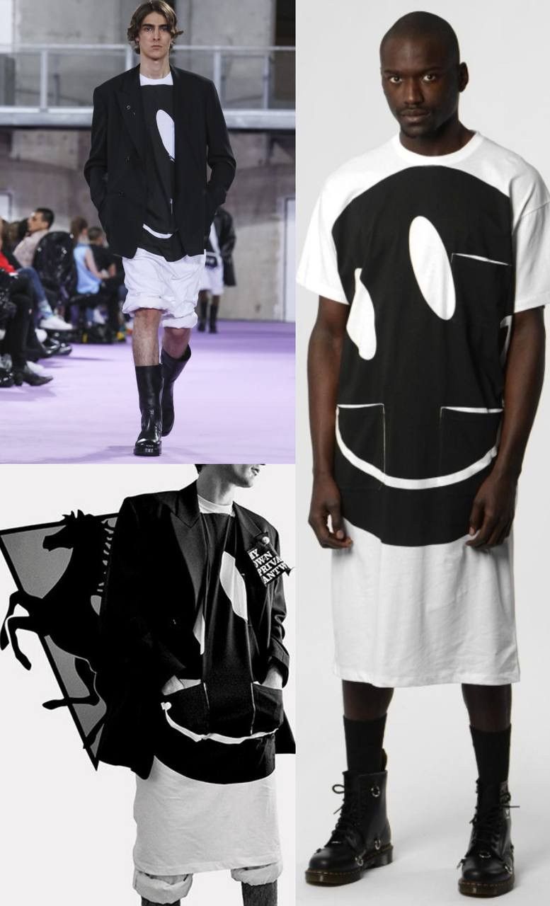 Raf Simons Raf Simons Smiley print long t-shirt Size US XS / EU 42 / 0 - 8 Thumbnail
