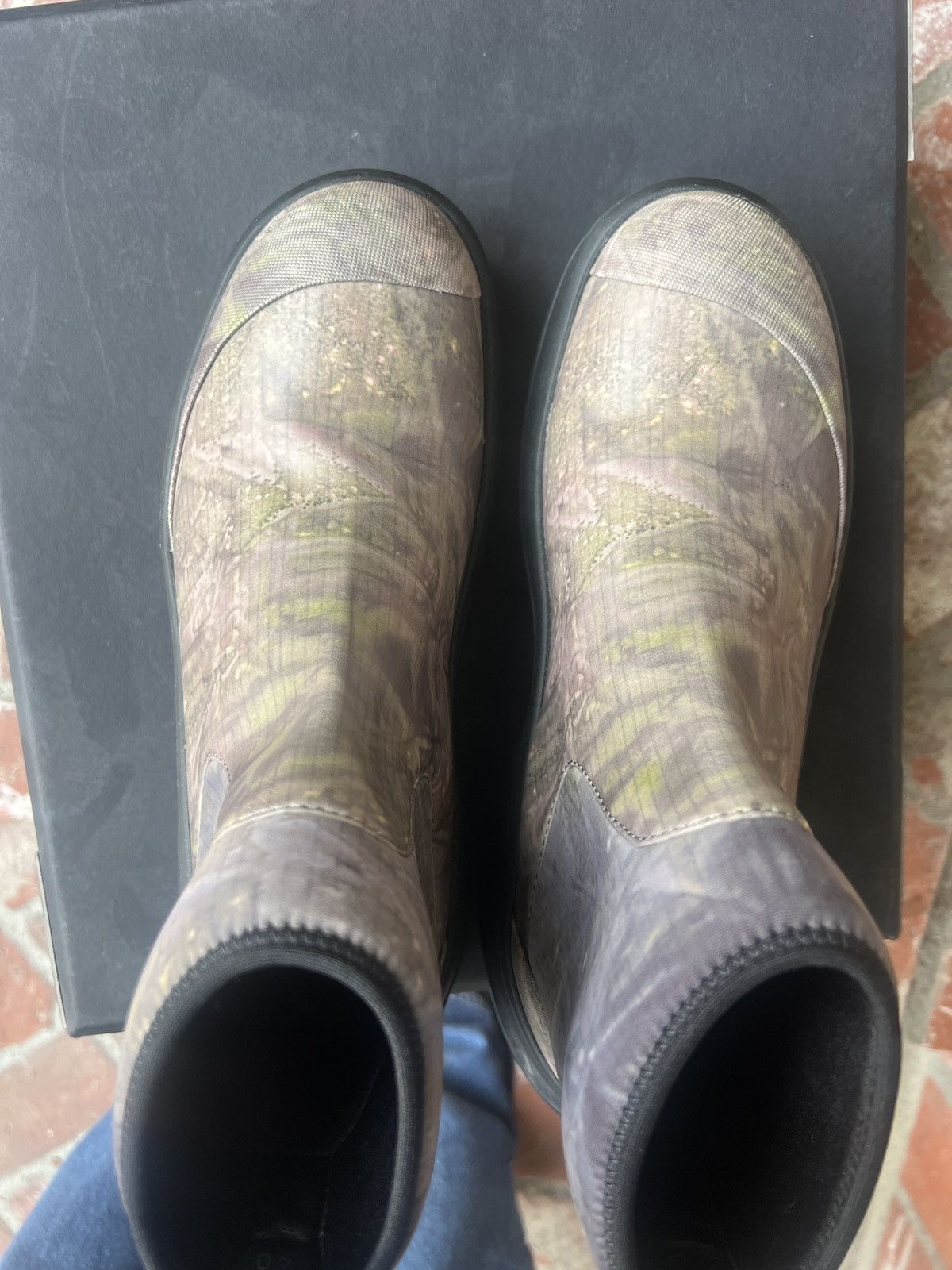 1017 ALYX 9SM 1017 Alyx Mid Boot With Fixed Vibram Sole Camo Green Size US 7 / EU 40 - 4 Thumbnail