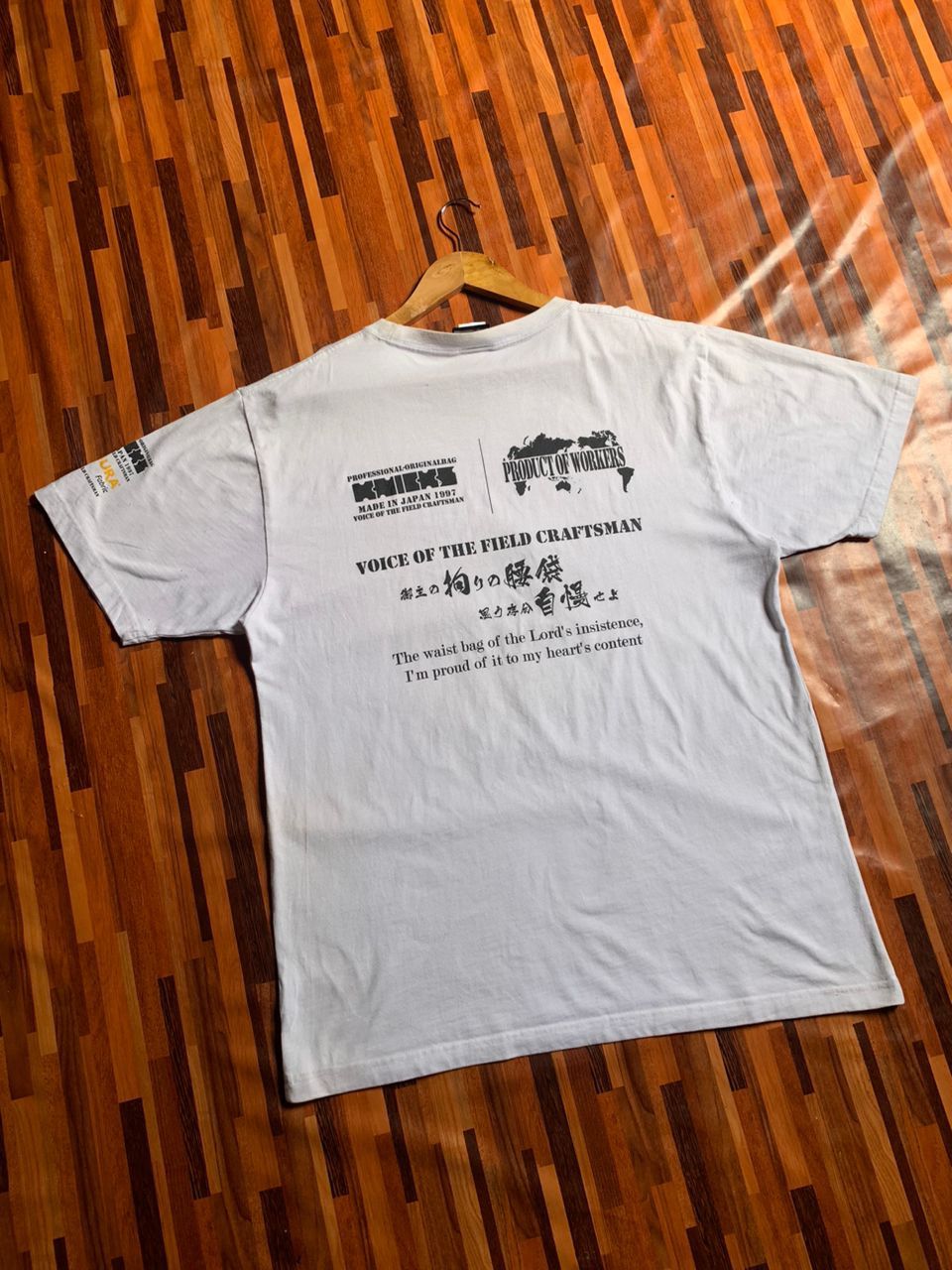 VINTAGE made in japan 1997 product of workers cordura fabric