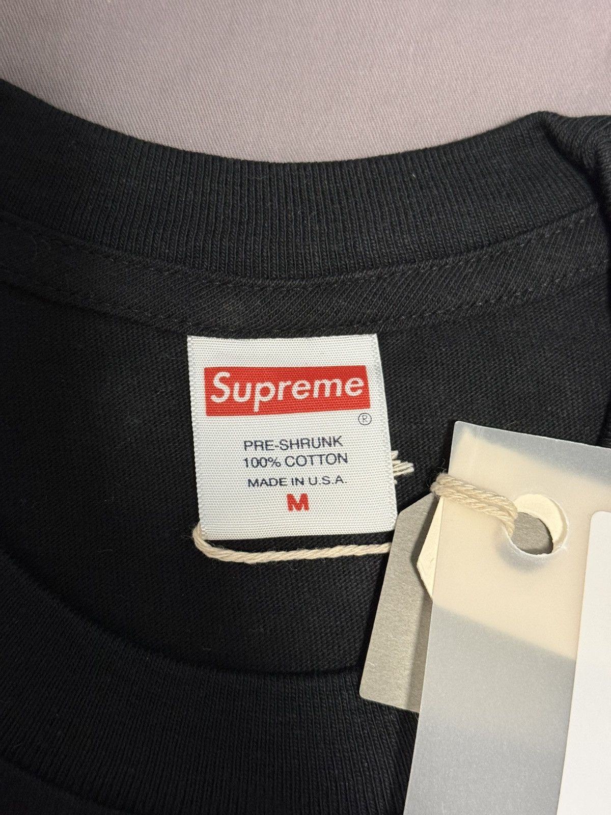 Supreme Supreme bedroom tee T-shirt black medium Size US M / EU 48-50 / 2 - 3 Thumbnail