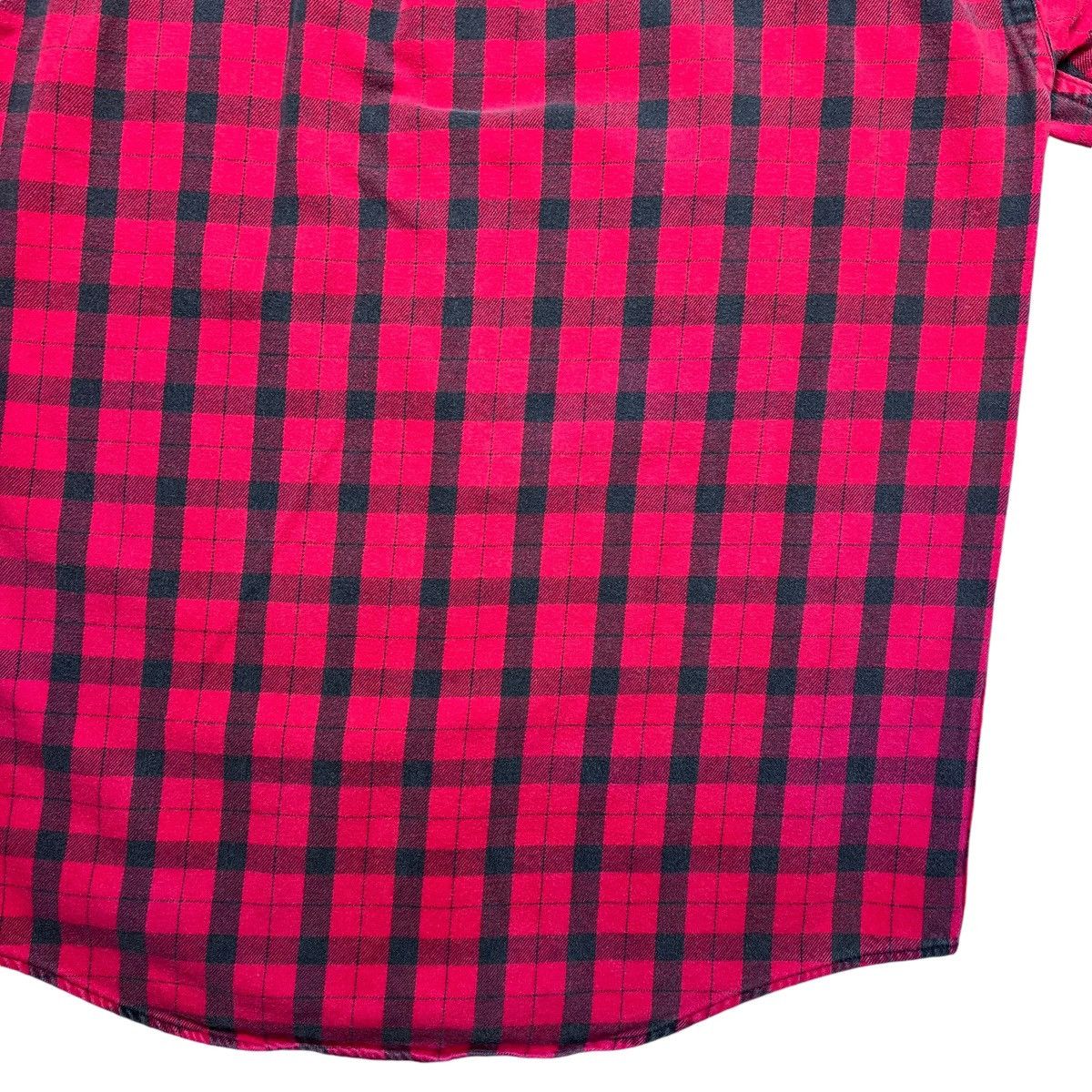 Filson C.C. Filson Garment Red Black Plaid Flannel Cotton Shirt Size US L / EU 52-54 / 3 - 10 Thumbnail