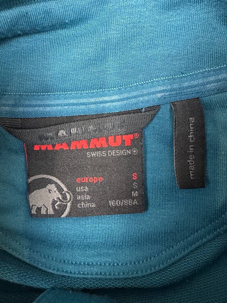 Mammut Mammut Women Blend Zip Hoodie Teal Full Zip Jacket Size S Size S / US 4 / IT 40 - 5 Thumbnail
