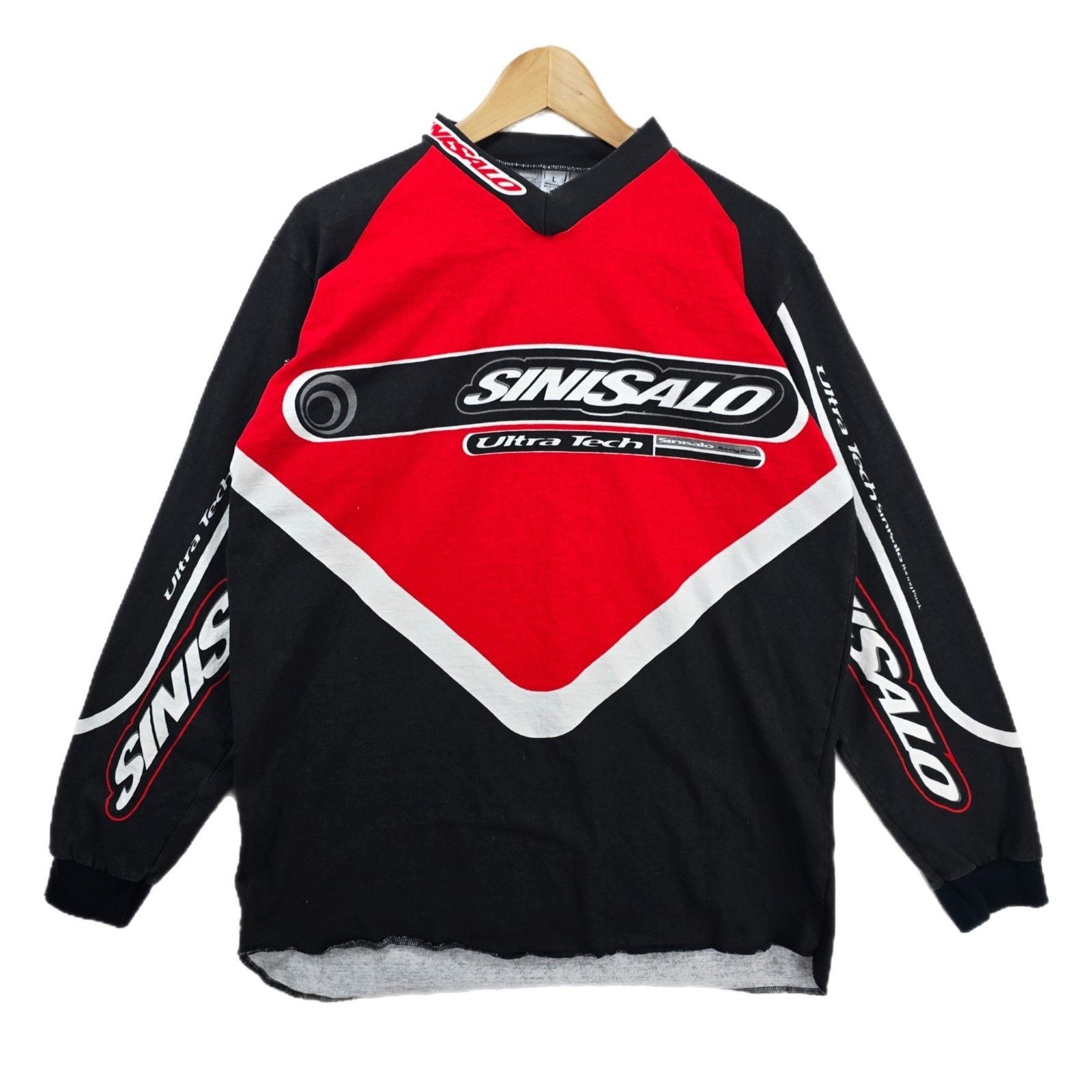 Other Vintage Sinisalo Racing Ultra Tech Motocross Jersey Shirt L Size US L / EU 52-54 / 3 - 1 Thumbnail
