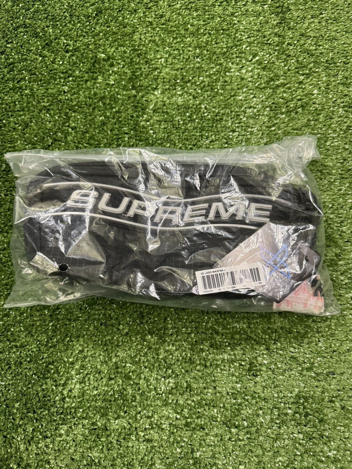 image of Supreme Waist Bag in Black, Men's