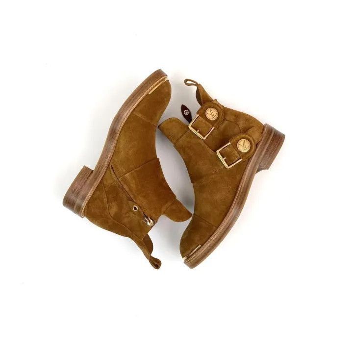 Louis Vuitton Louis Vuitton Brown Low-Top Martin Boots -2508 Size US 5 / IT 35 - 7 Thumbnail
