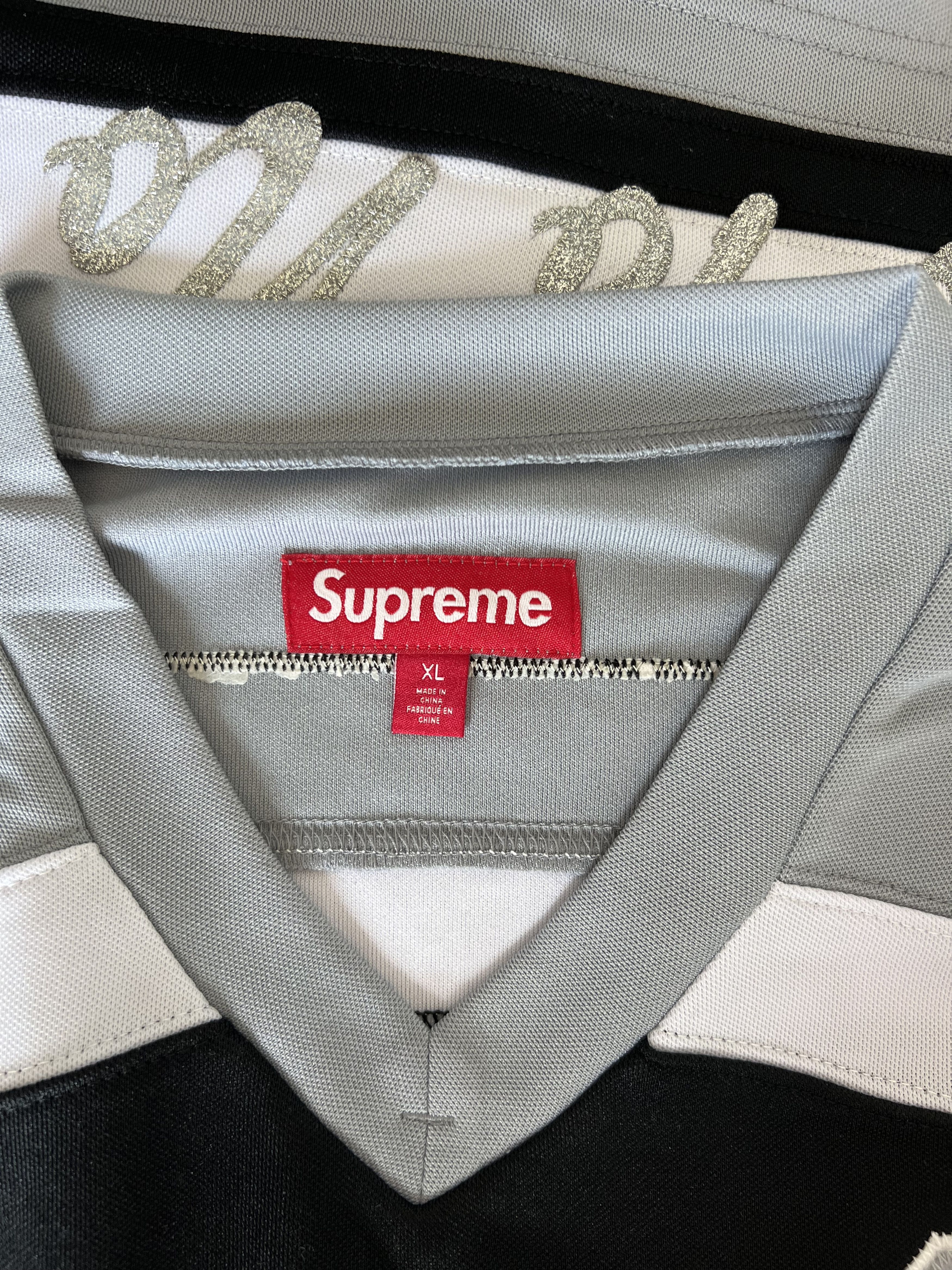 Supreme Supreme Fire & Ice Hockey Jersey in Black Size US XL / EU 56 / 4 - 8 Thumbnail