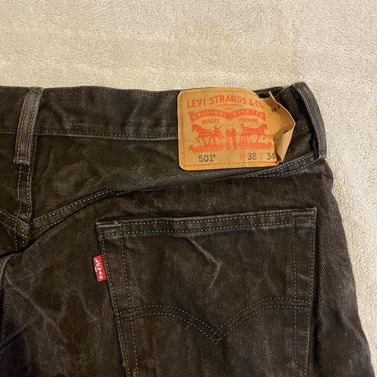 Levi's Vintage Levi's 501 Jeans Men 38x34 Brown Bootcut (36x32) Size US 36 / EU 52 - 4 Thumbnail
