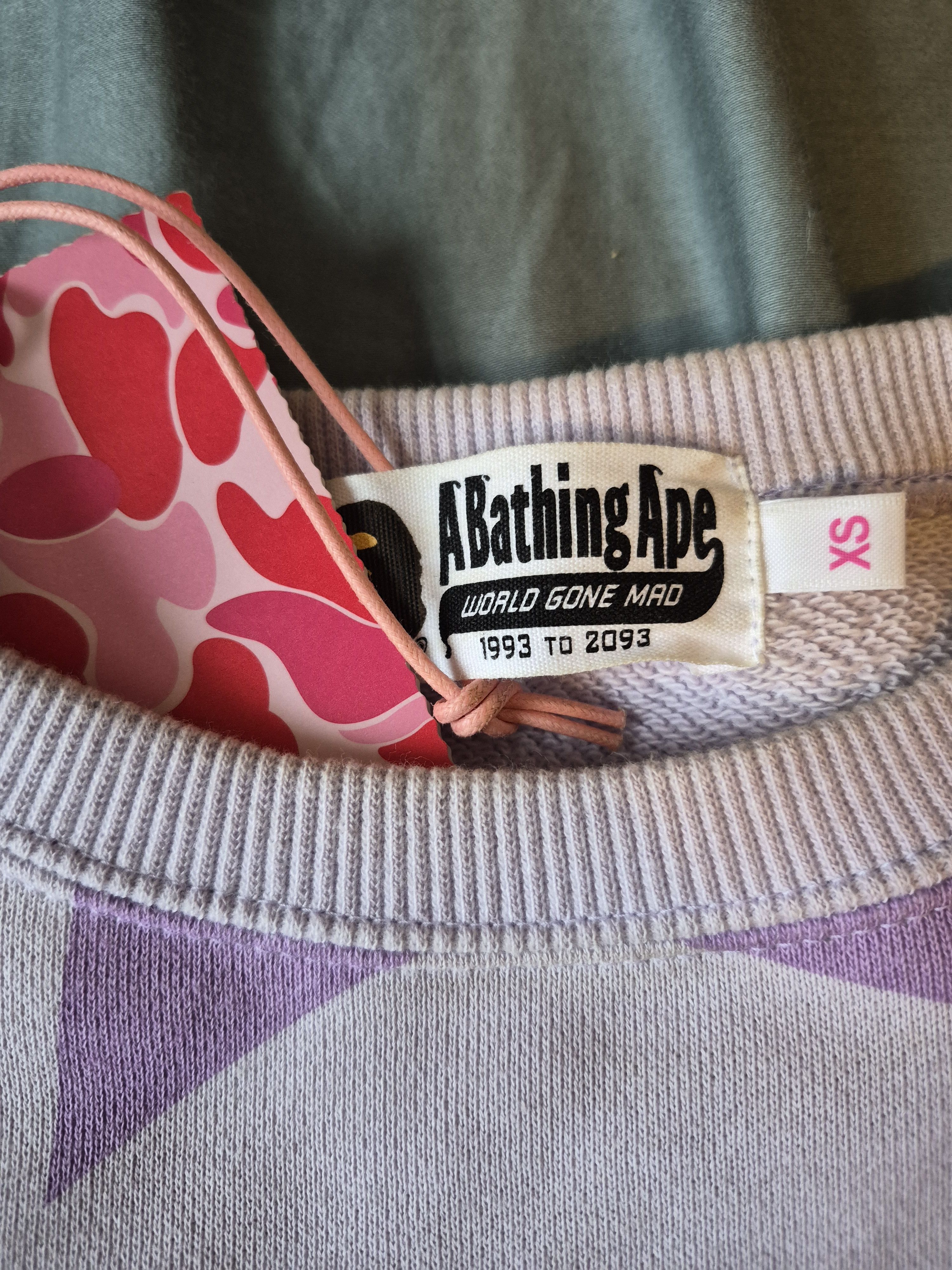 Bape BAPESTA Star Pattern Crewneck Sweater Size XS / US 0-2 / IT 36-38 - 2 Thumbnail