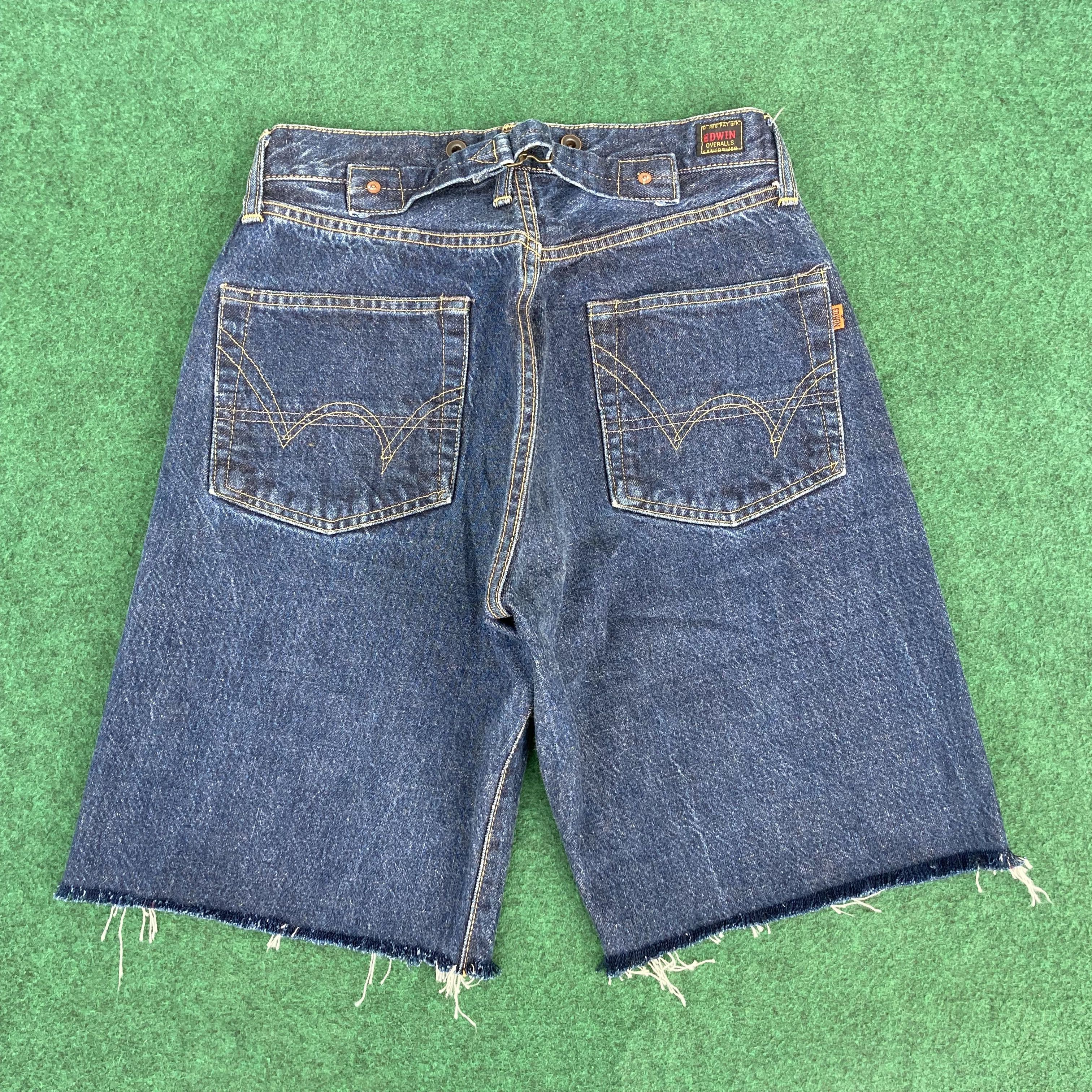 Edwin Vtg Edwin Selvedge Redline Short Jorts Jeans Size US 27 - 10 Thumbnail