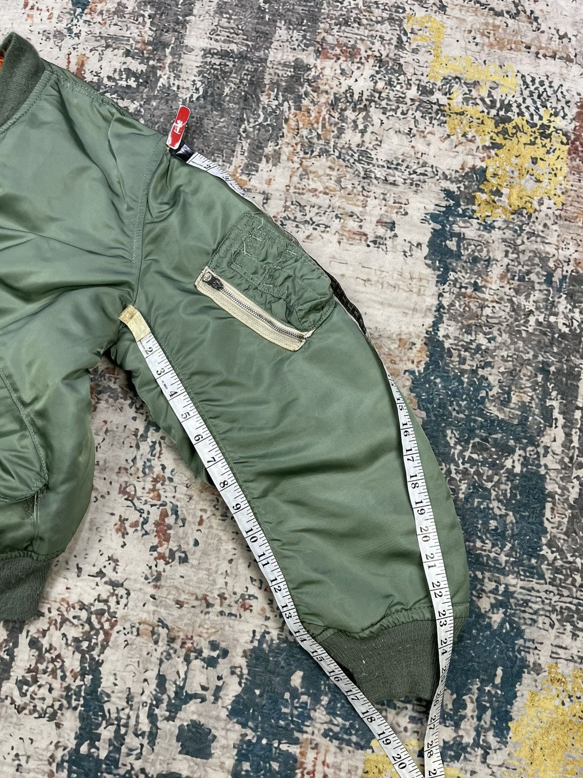 Alpha Industries Vtg Alpha Industries Type MA-1 Flying Bomber Jacket Size US L / EU 52-54 / 3 - 15 Thumbnail