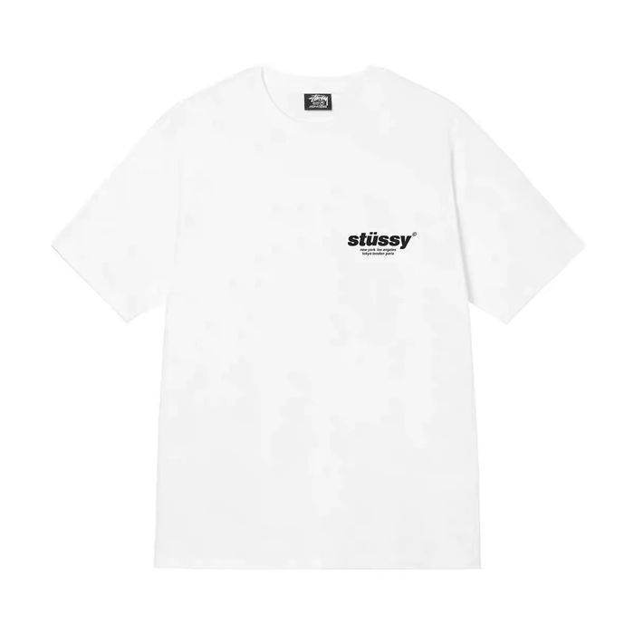 Stussy STUSSY GUMBALL TEE - LARGE - WHT | Grailed