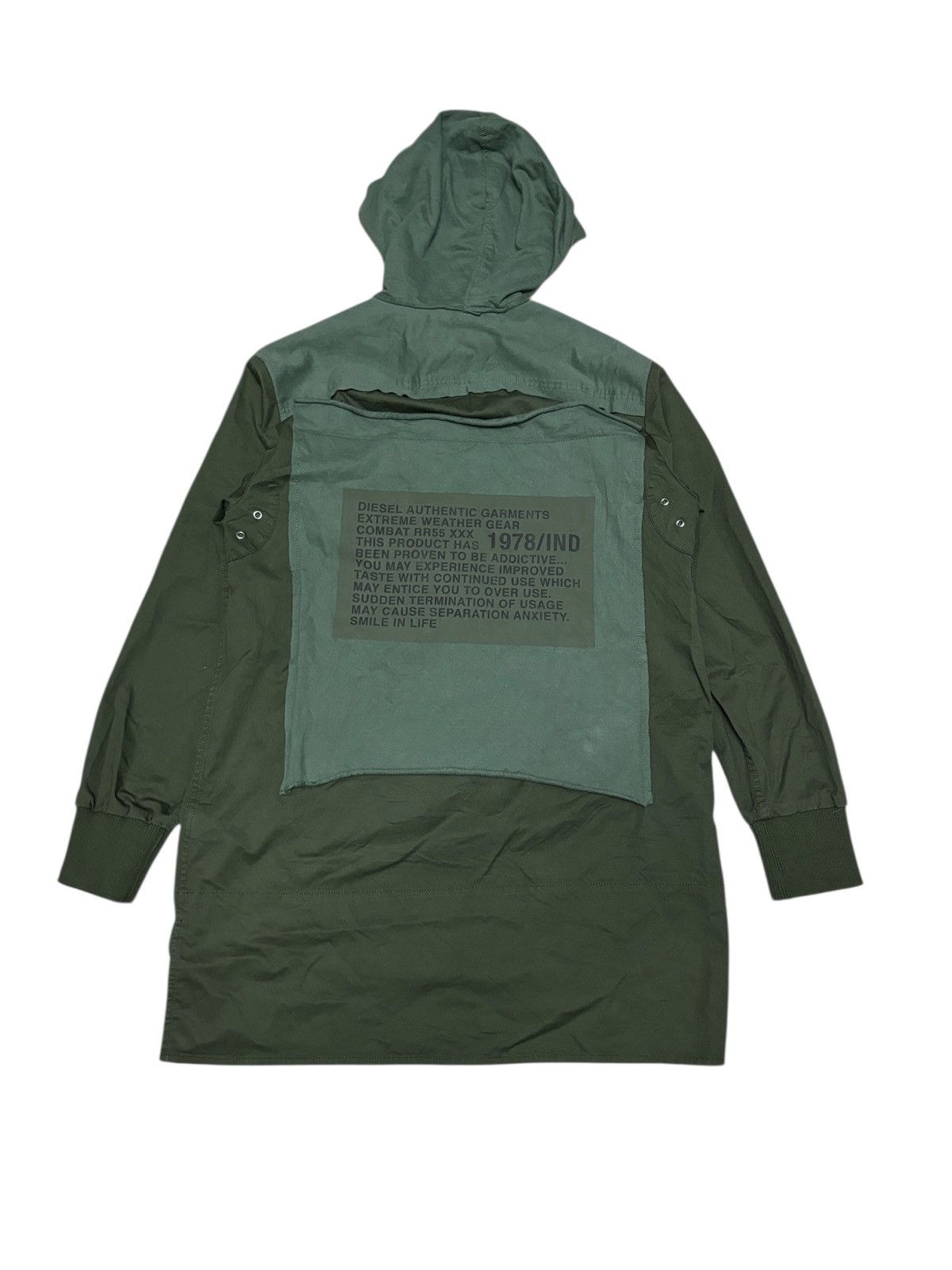 Diesel Diesel Flag Patch Military Parka Jacket Size US M / EU 48-50 / 2 - 1 Thumbnail