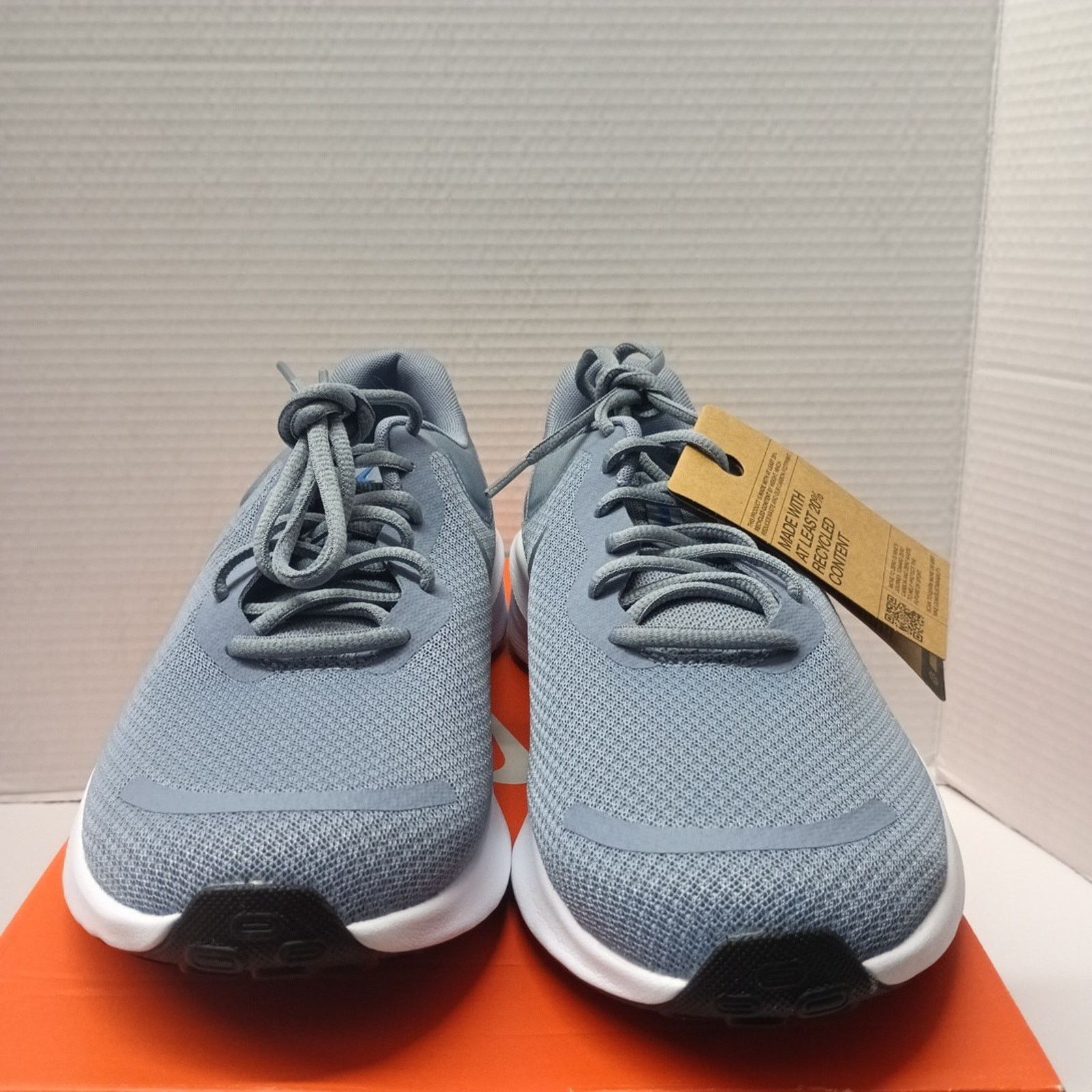 Nike Nike Revolution 7 Shoes Mens Size 10.5 Slate Metallic Silver Size US 10.5 / EU 43-44 - 2 Thumbnail