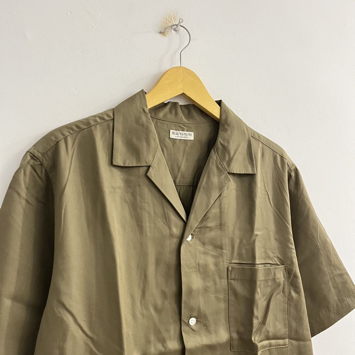 Japanese Brand United Arrows - Campcollar Button Up Shirt Size US XL / EU 56 / 4 - 3 Thumbnail
