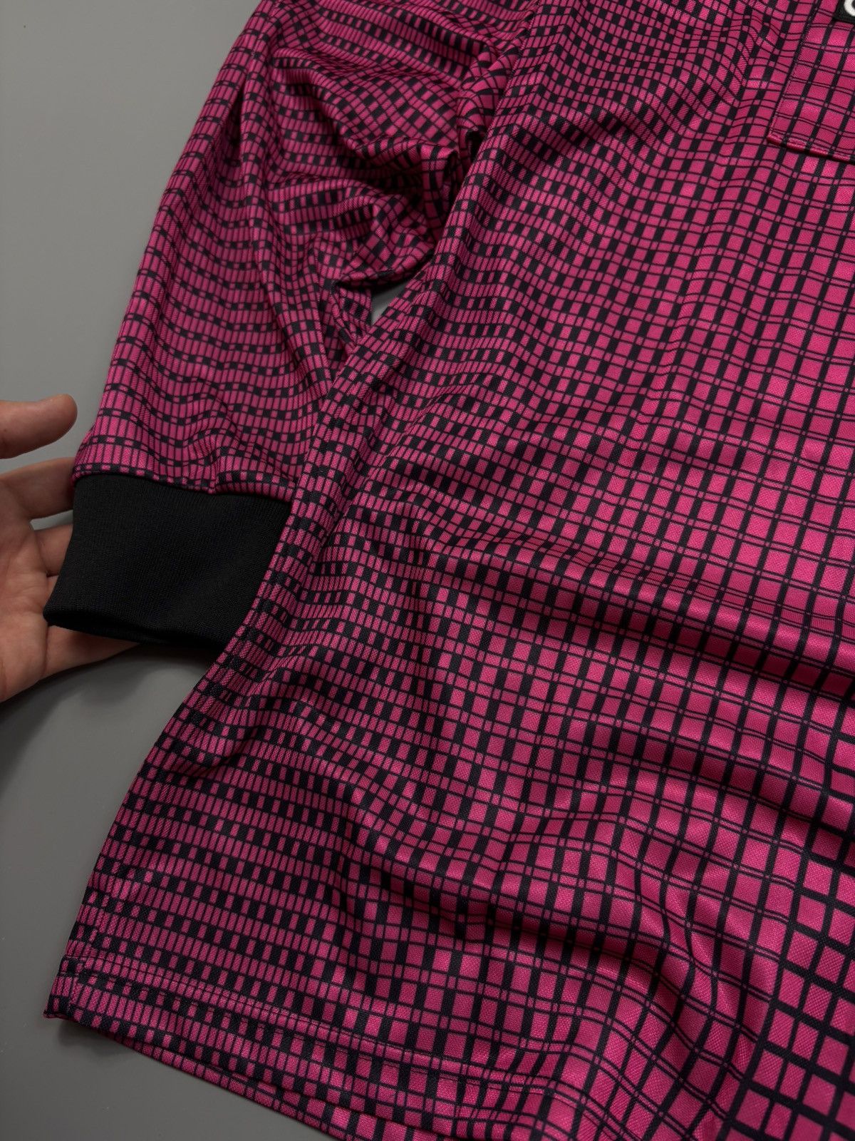 Adidas Adidas Vintage Y2K Streetwear 90's Plaid Jersey Polo Size US L / EU 52-54 / 3 - 7 Thumbnail