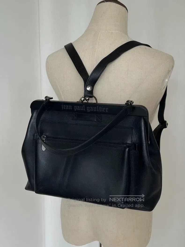 Jean Paul Gaultier Jean Paul GAULTIER 3way Black Backpack. Size ONE SIZE - 3 Thumbnail