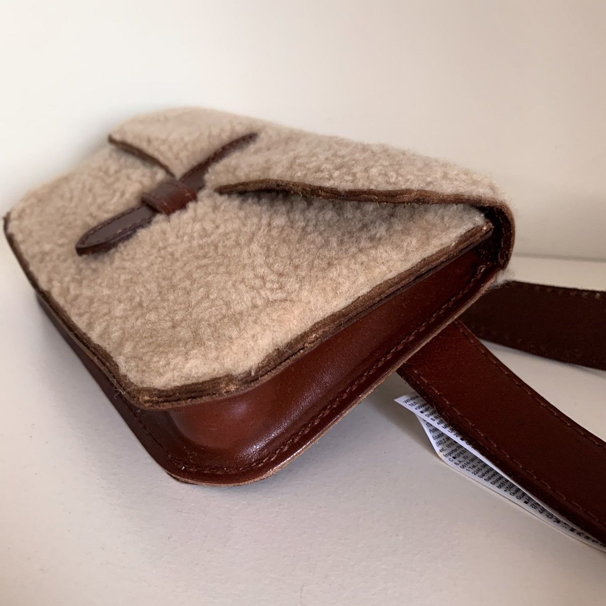 Banana Republic Shearling belt bag Size ONE SIZE - 14 Thumbnail