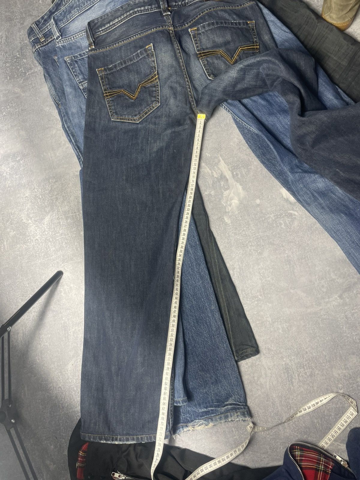 Diesel Crazy vintage Diesel larkee baggy pants jeans denim vintage Size US 31 - 13 Thumbnail