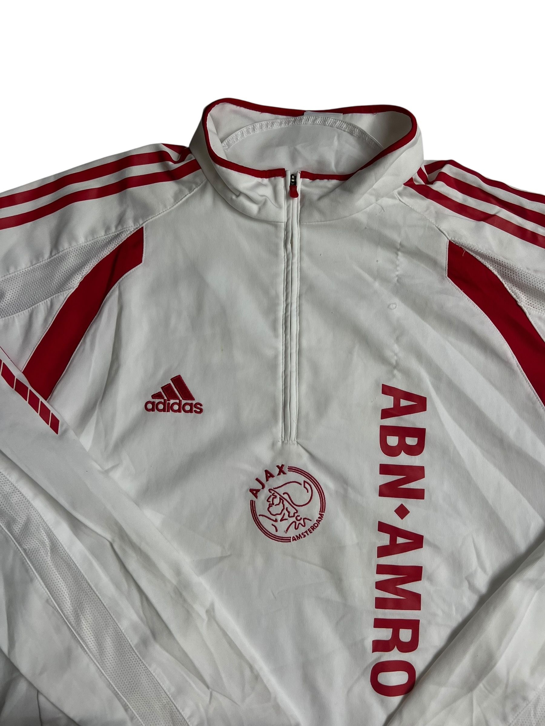 Adidas Adidas Ajax Amsterdam top Vintage Size US XXL / EU 58 / 5 - 2 Thumbnail
