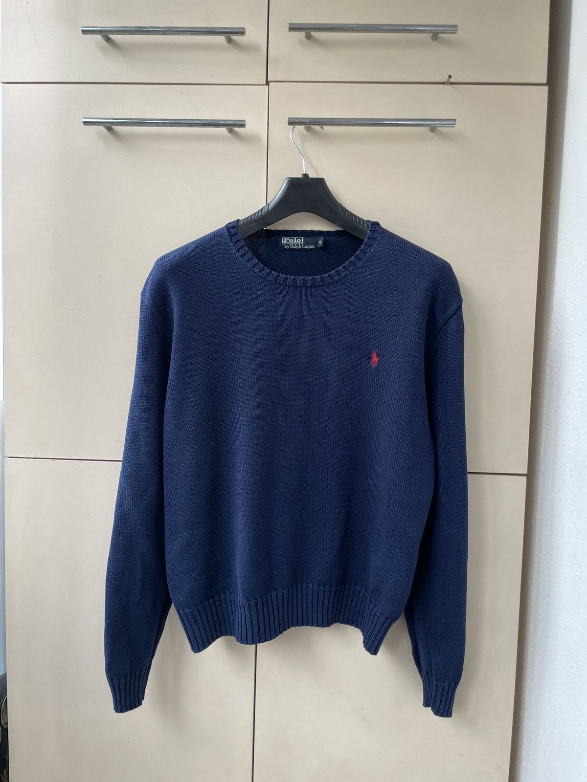 Polo Ralph Lauren Vintage Polo Ralph Lauren Knit Navy Sweater Size US M / EU 48-50 / 2 - 10 Thumbnail