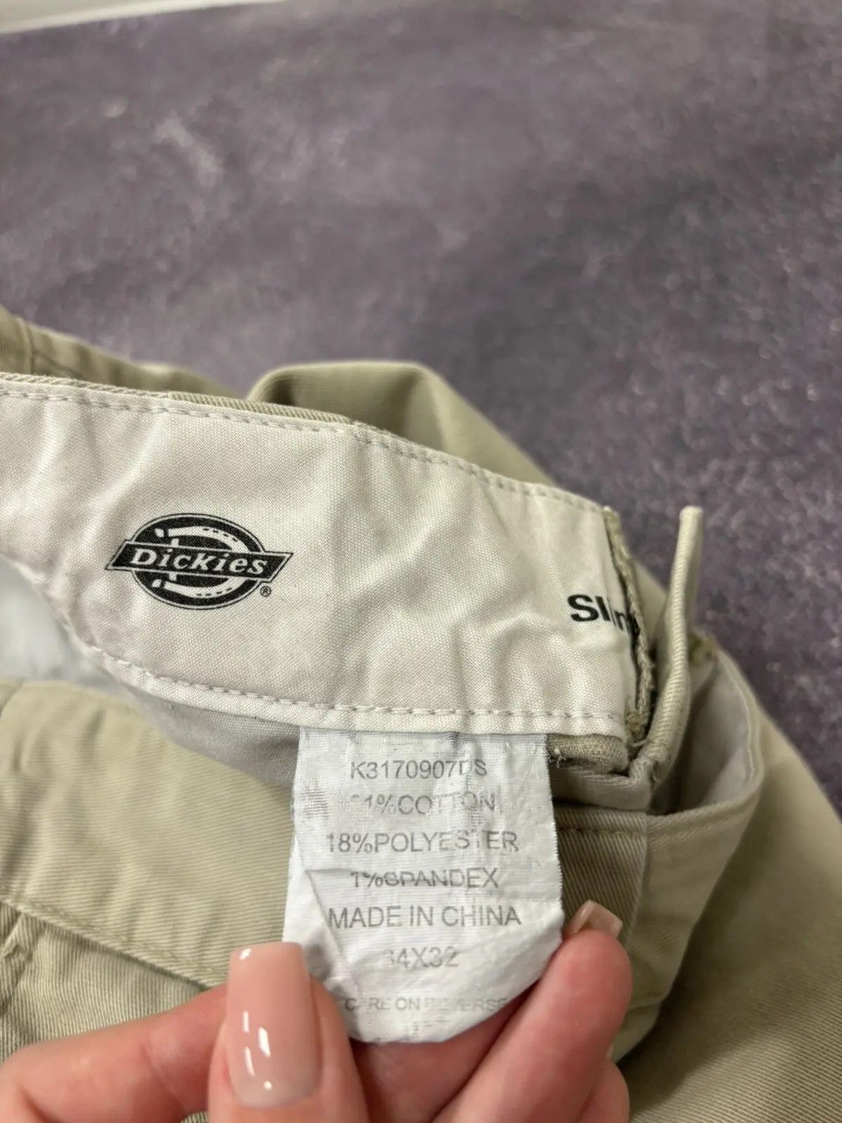 Dickies × Vintage Vintage Dickies Hype Slim Fit Tapered Pants Joggers Size US 34 / EU 50 - 14 Thumbnail