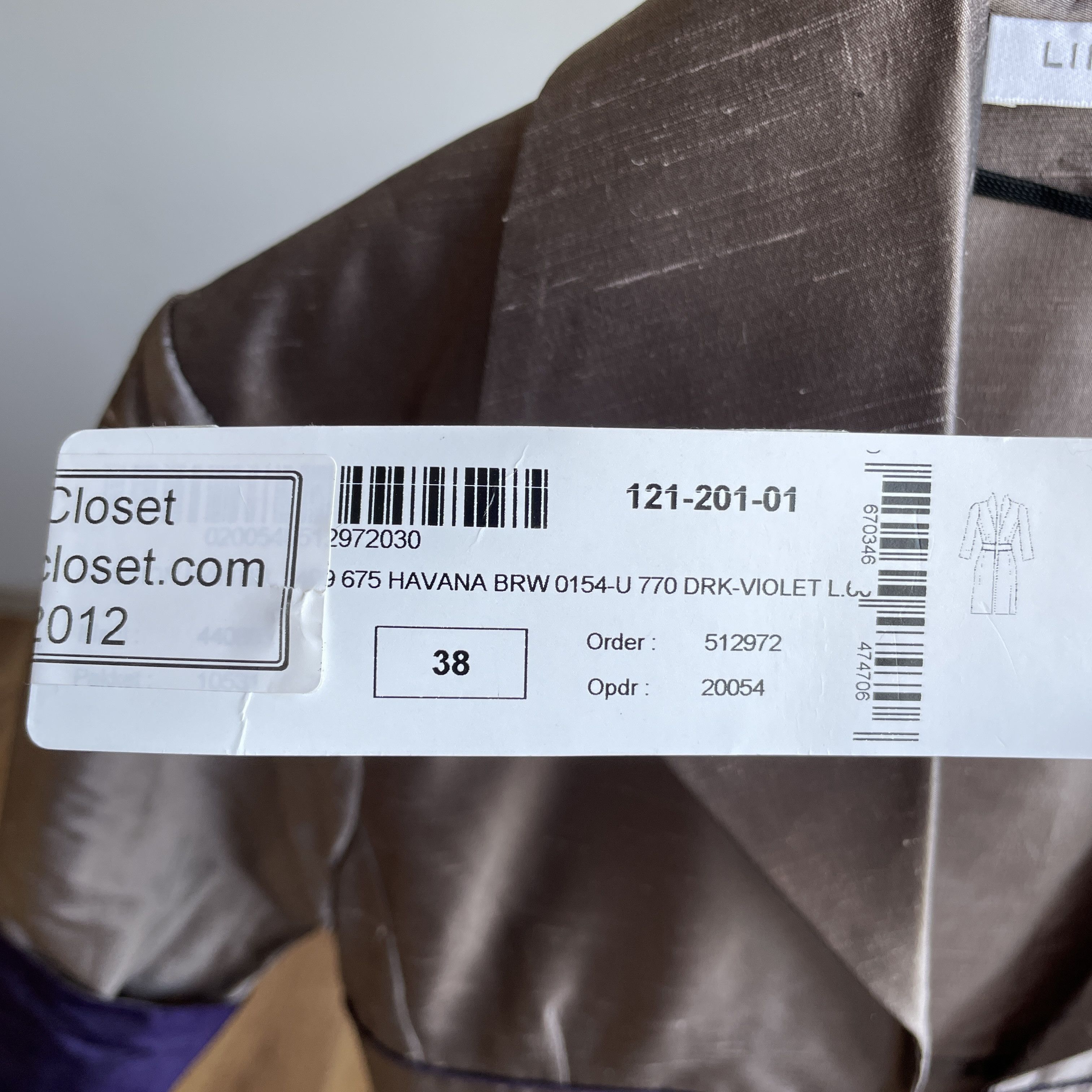 Other BNWT Linea Raffaelli Silk Opent Front Long Blazer Coat Size XS / US 0-2 / IT 36-38 - 8 Thumbnail
