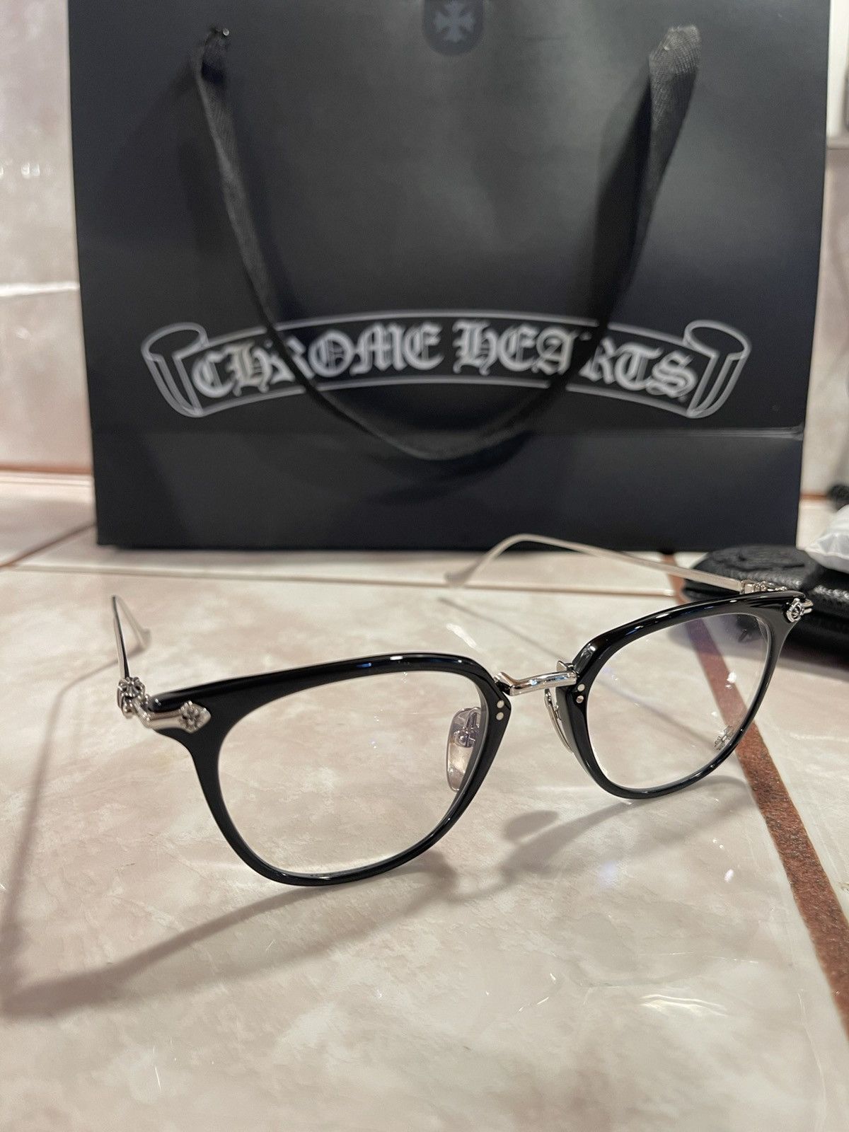 Chrome Hearts Chrome Hearts “shagass” Glasses Size ONE SIZE - 1 Thumbnail