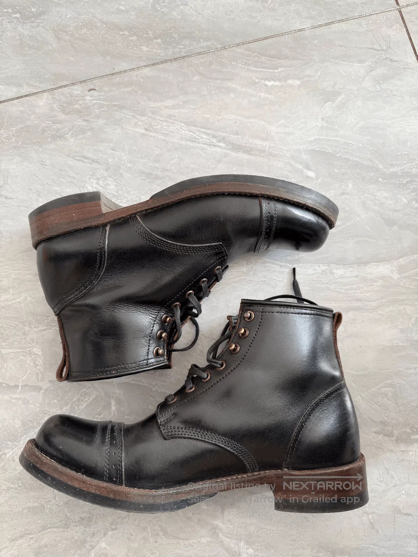 Julian Zigerli Julian Boots Horween CXL Black. Size US 11 / EU 44 - 2 Thumbnail