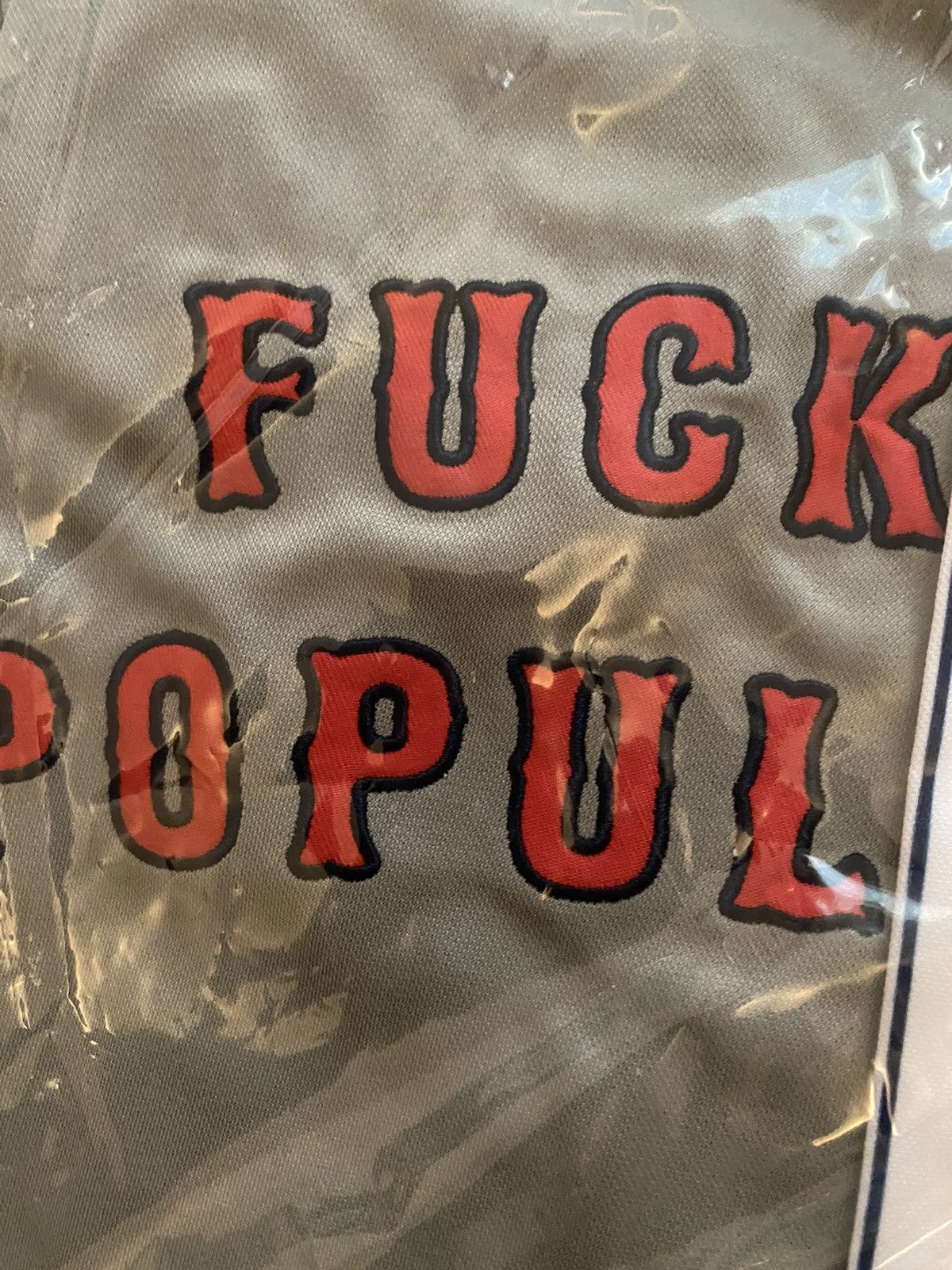 Fuck The Population FTP Rivals Baseball Jersey Gray XL Size US XL / EU 56 / 4 - 5 Thumbnail