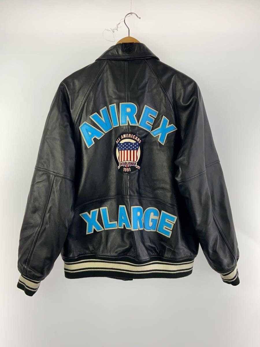 Avirex Avirex Sheep Leather Jacket Blouson Black Size US L / EU 52-54 / 3 - 2 Thumbnail