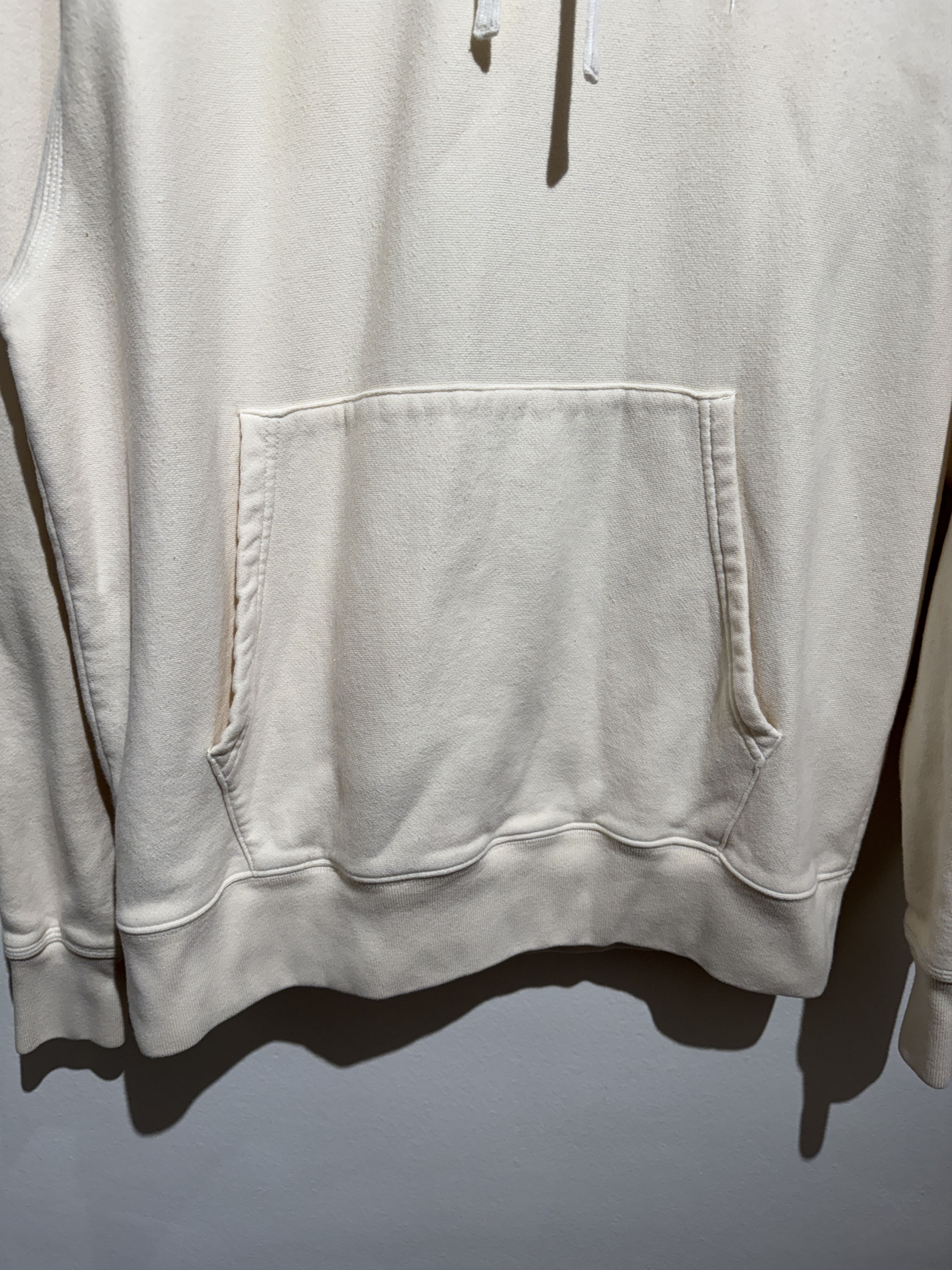 Stussy Stüssy Tonal Logo Hoodie – Off-White / Cream Size US L / EU 52-54 / 3 - 3 Thumbnail