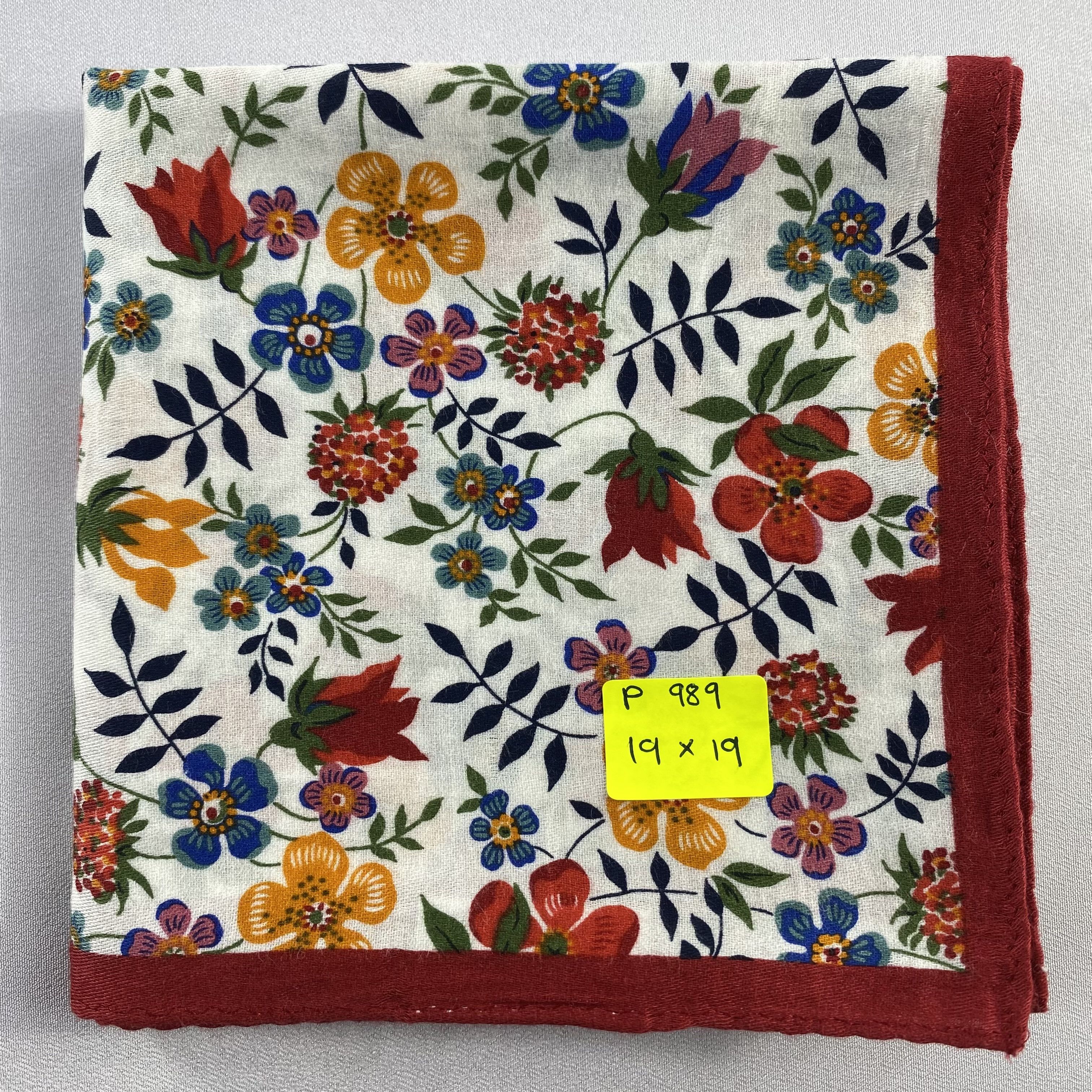 Liberty × Vintage Intermode Liberty Neckerchief / Bandana / Handkerchief-P989 Size ONE SIZE - 6 Thumbnail