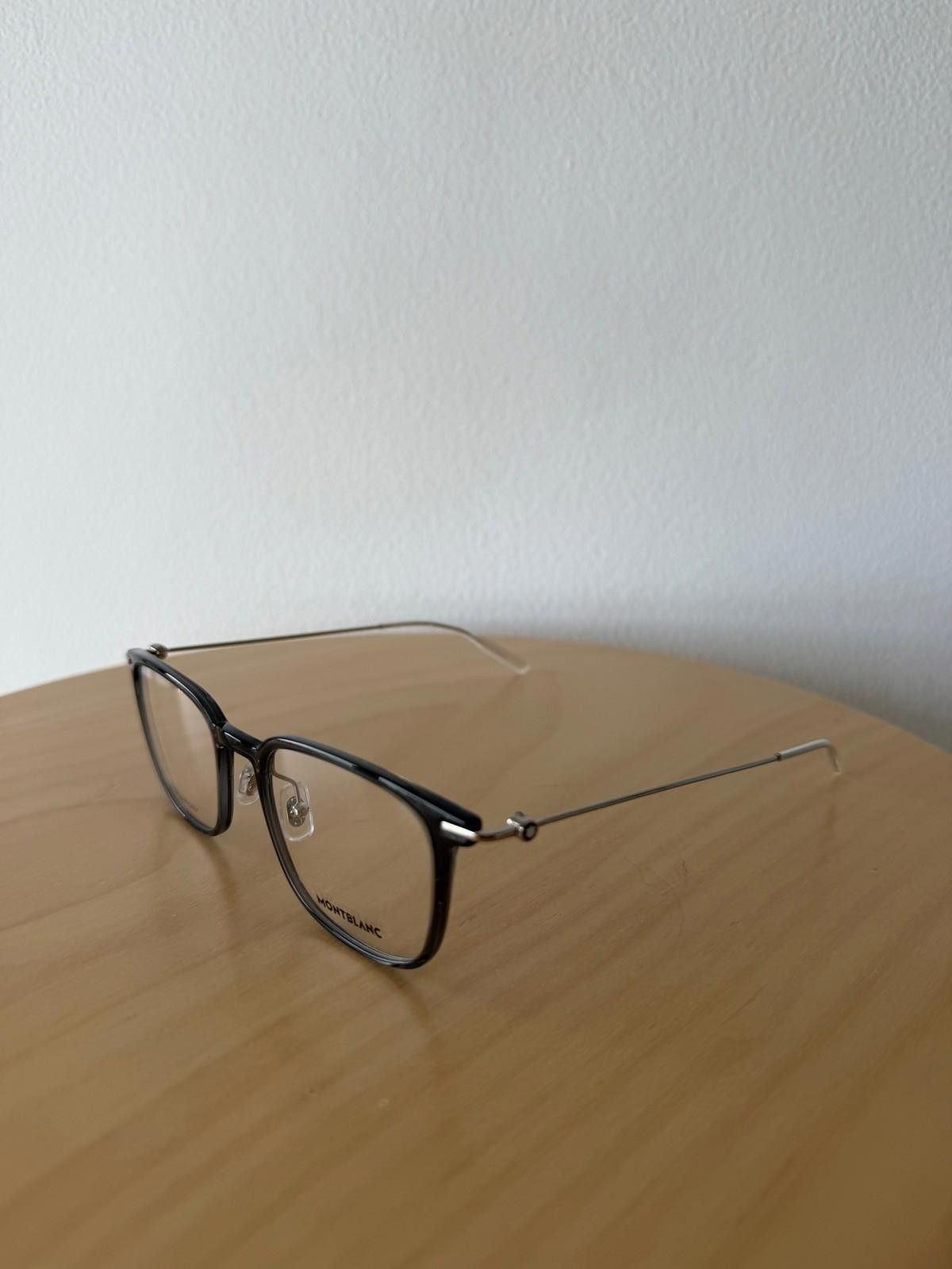Montblanc New montblanc optical glasses frames eyeglasses MB0100O 001 Size ONE SIZE - 3 Thumbnail