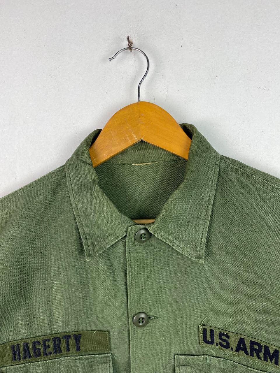 Vintage vintage us army og 107 jacket nice design Size US M / EU 48-50 / 2 - 2 Thumbnail