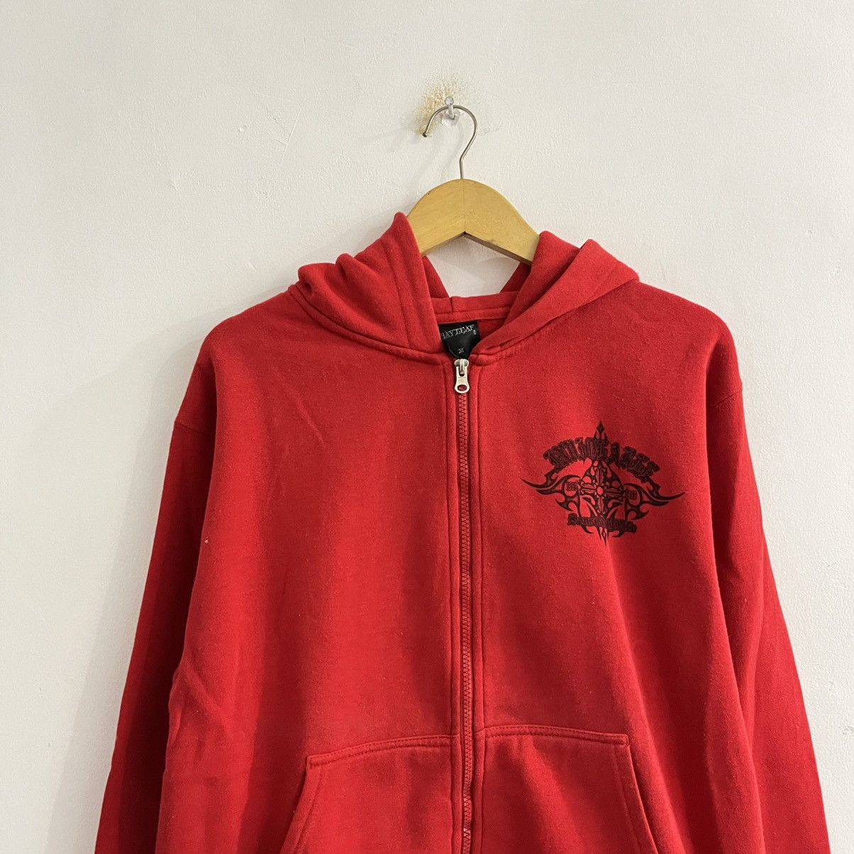 Japanese Brand Bayleaf Y2K Zip Hoodie Grunge Style Size US M / EU 48-50 / 2 - 3 Thumbnail