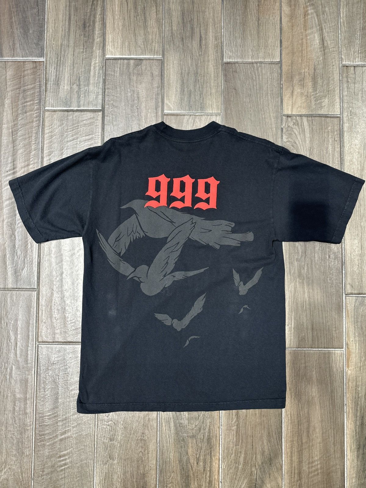 Revenge REVENGE DOVE TEE BLACK/RED Size US M / EU 48-50 / 2 - 2 Thumbnail