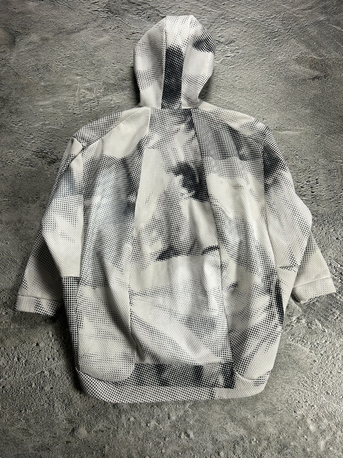 Rundholz Rundholz Dip jacket hooded oversized black and white Size US XXL / EU 58 / 5 - 9 Thumbnail