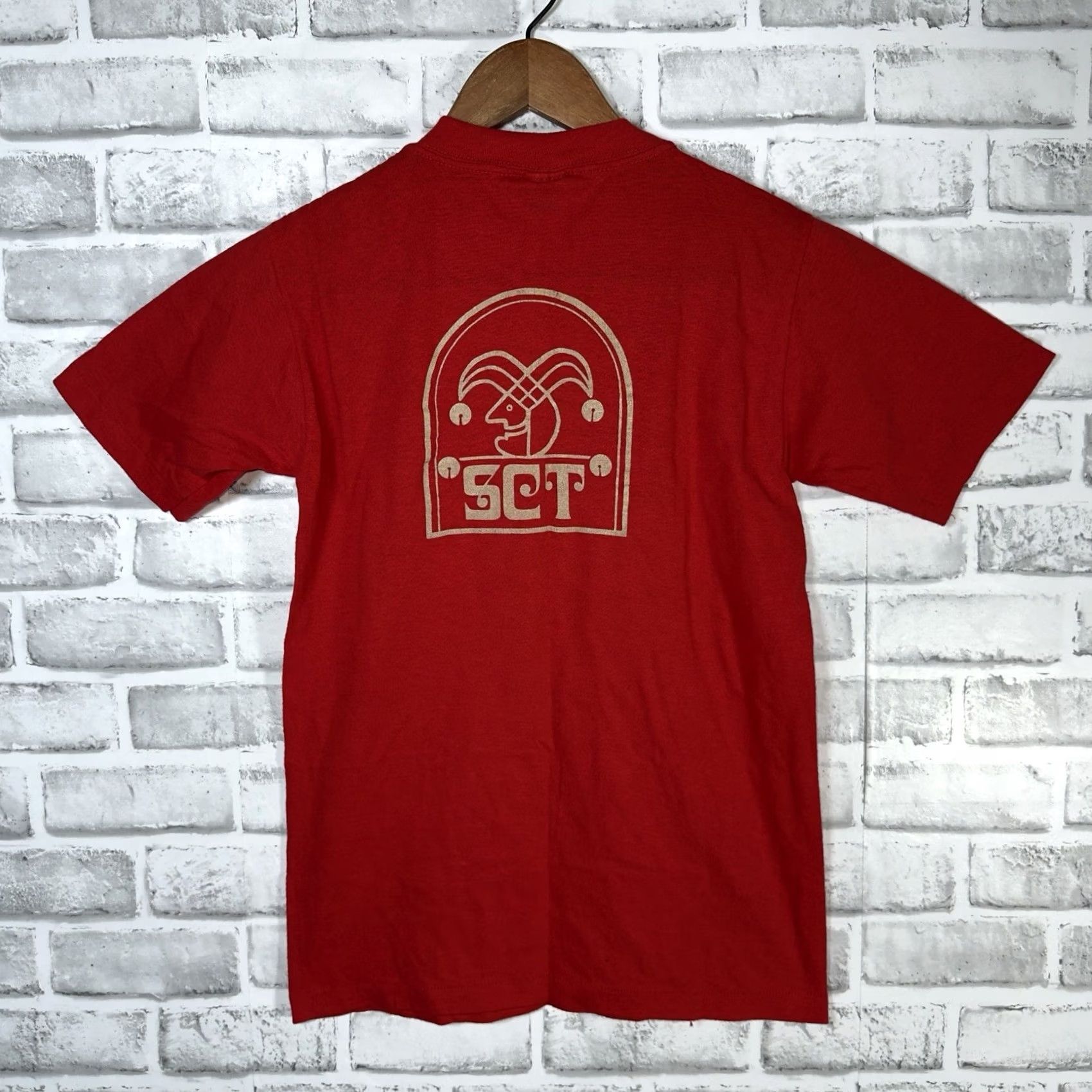 Vintage VTG Sportswear The Man Who Came To Dinner Graphic Tee Mens S Single Stitch USA Shirt Red USA Mens S Size US S / EU 44-46 / 1 - 5 Thumbnail