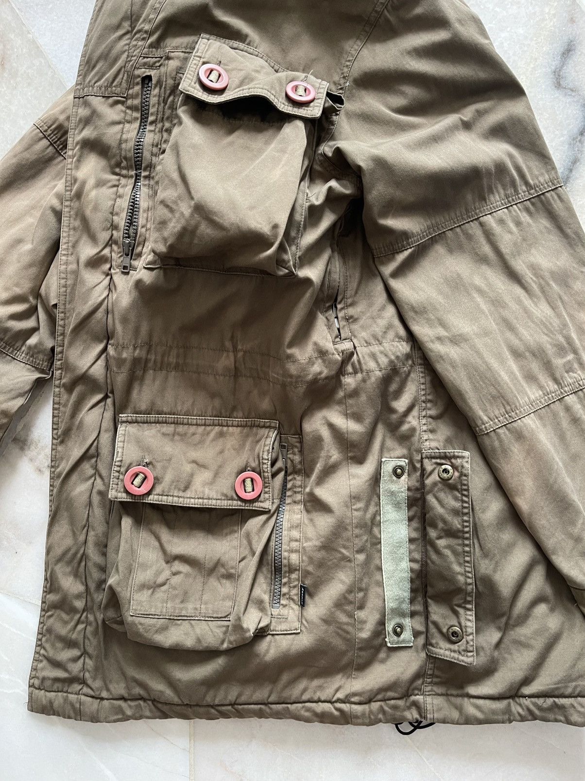 Stussy 2000s Old Stussy Multipocket Army Style Jacket #98 Size US L / EU 52-54 / 3 - 9 Thumbnail