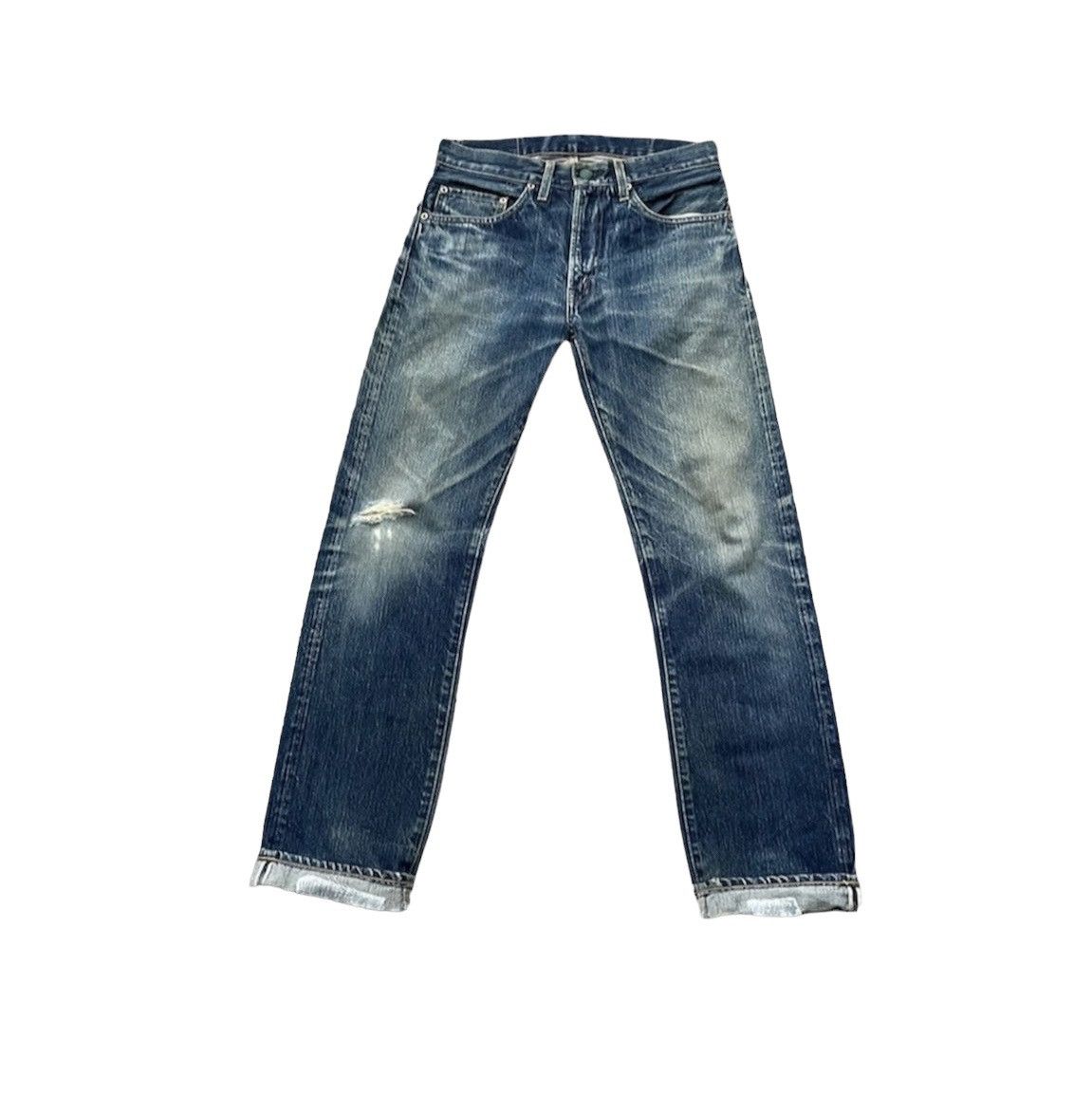 Levi's Levis 505 E 1967 Model Redline Selvedge Aging Distressed Size US 30 / EU 46 - 1 Thumbnail